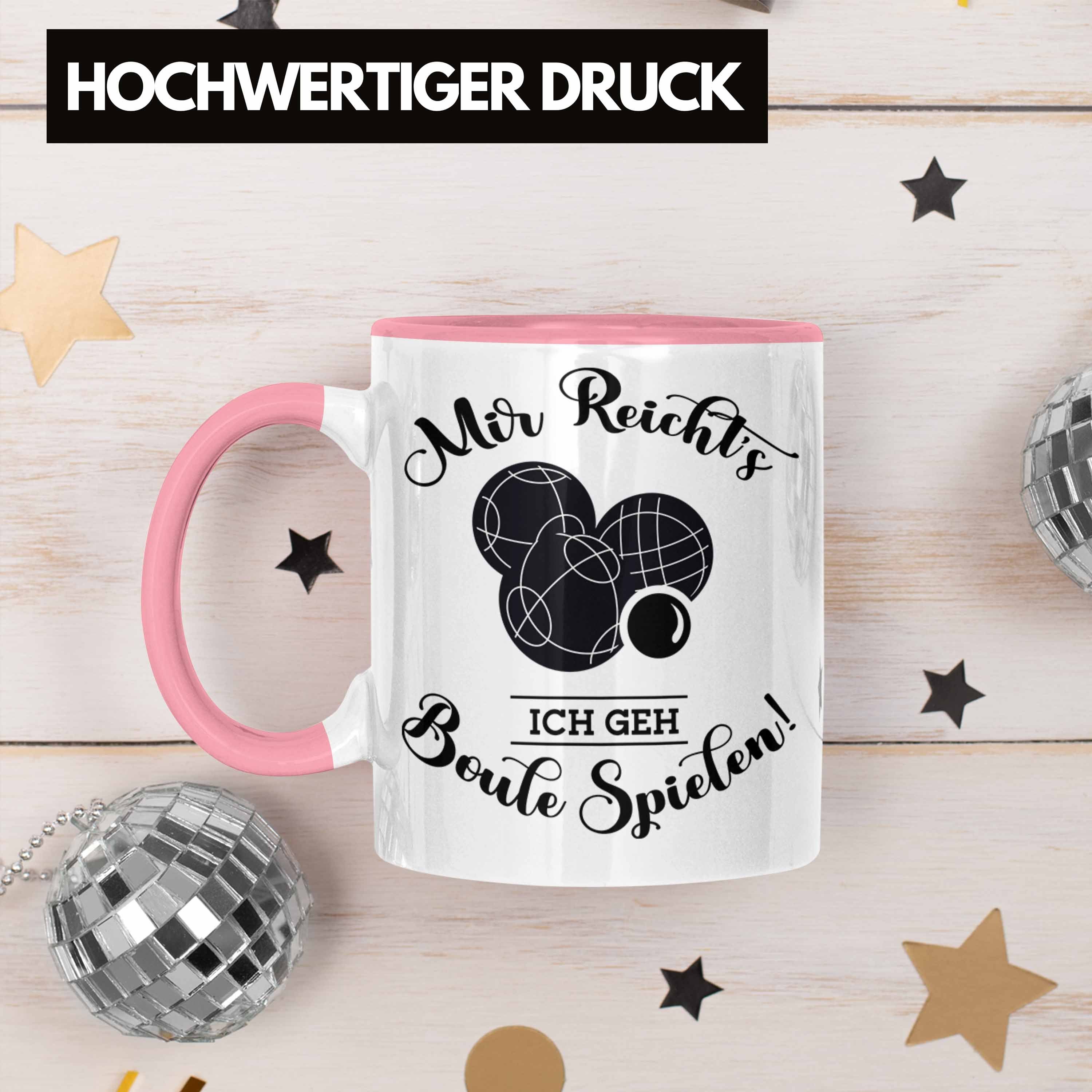 Spruch Geschenk Ich Boule Tasse Tasse Reichts Geschenkidee Boule-Spieler Mir Trendation Rosa