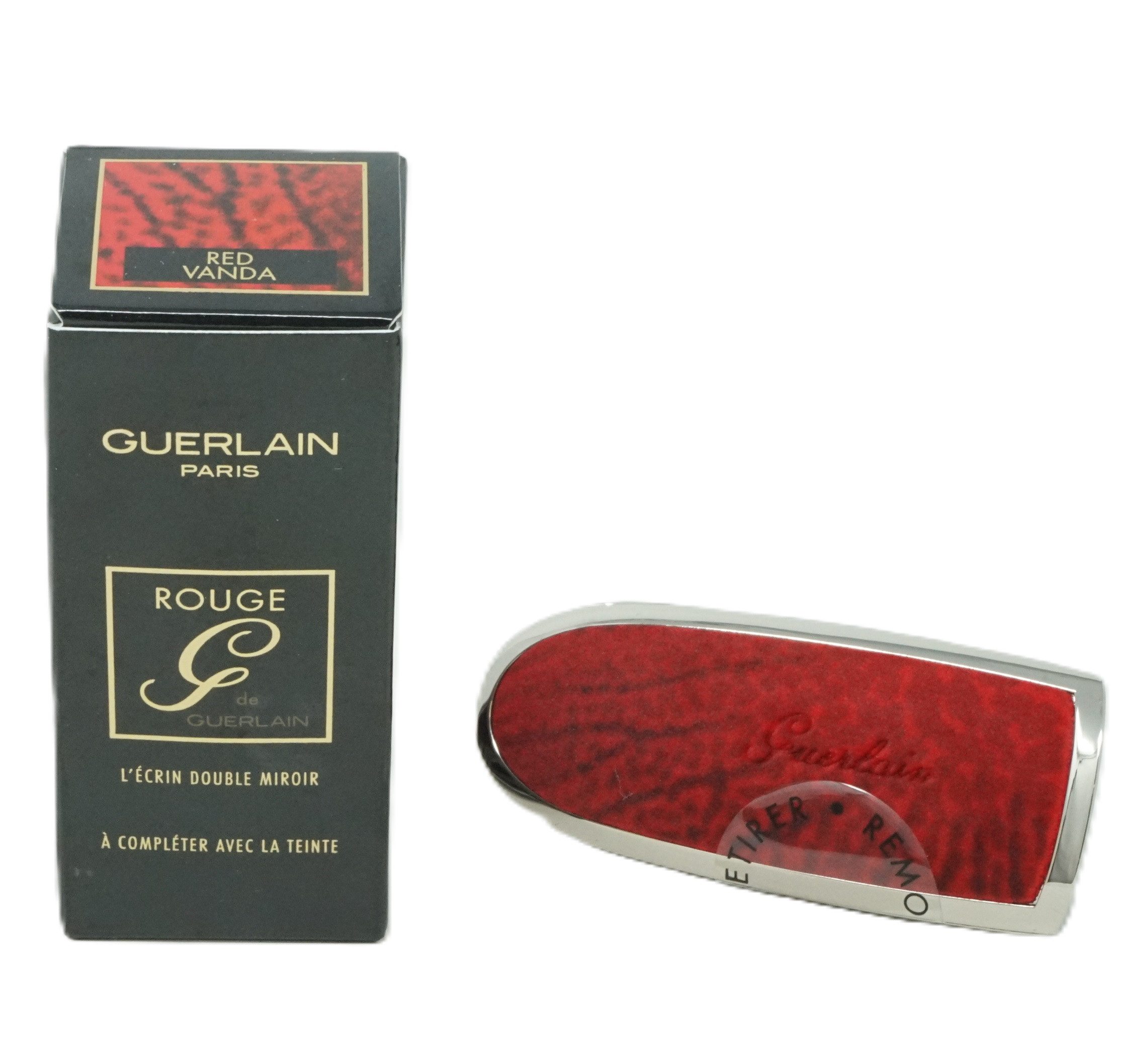 Lippenstift Guerlain Rouge G The Double Mirror Case Red Vanda