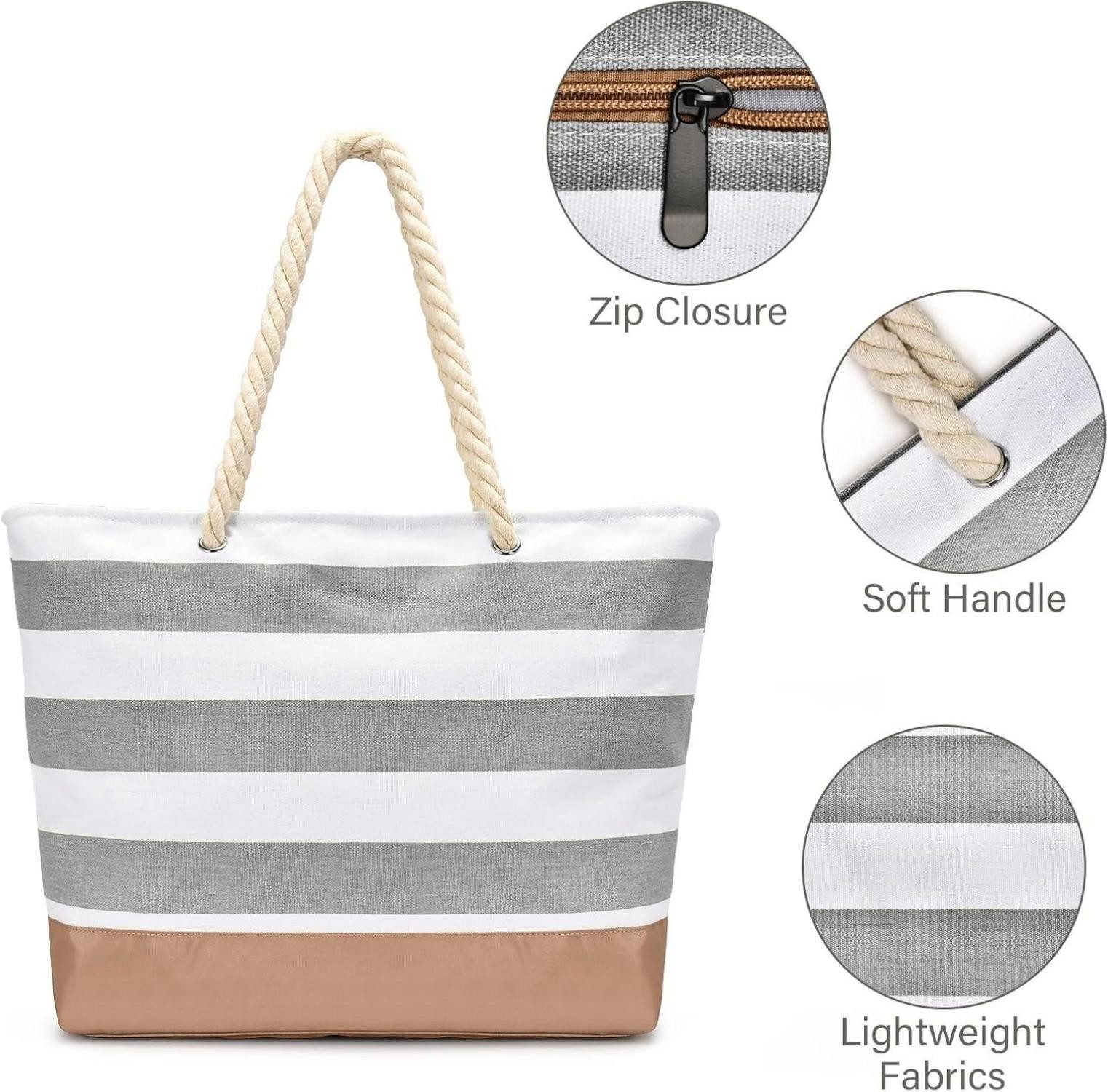 LuxusKollektion Strandtasche Strandtasche Tote Bag mit günstig online kaufen