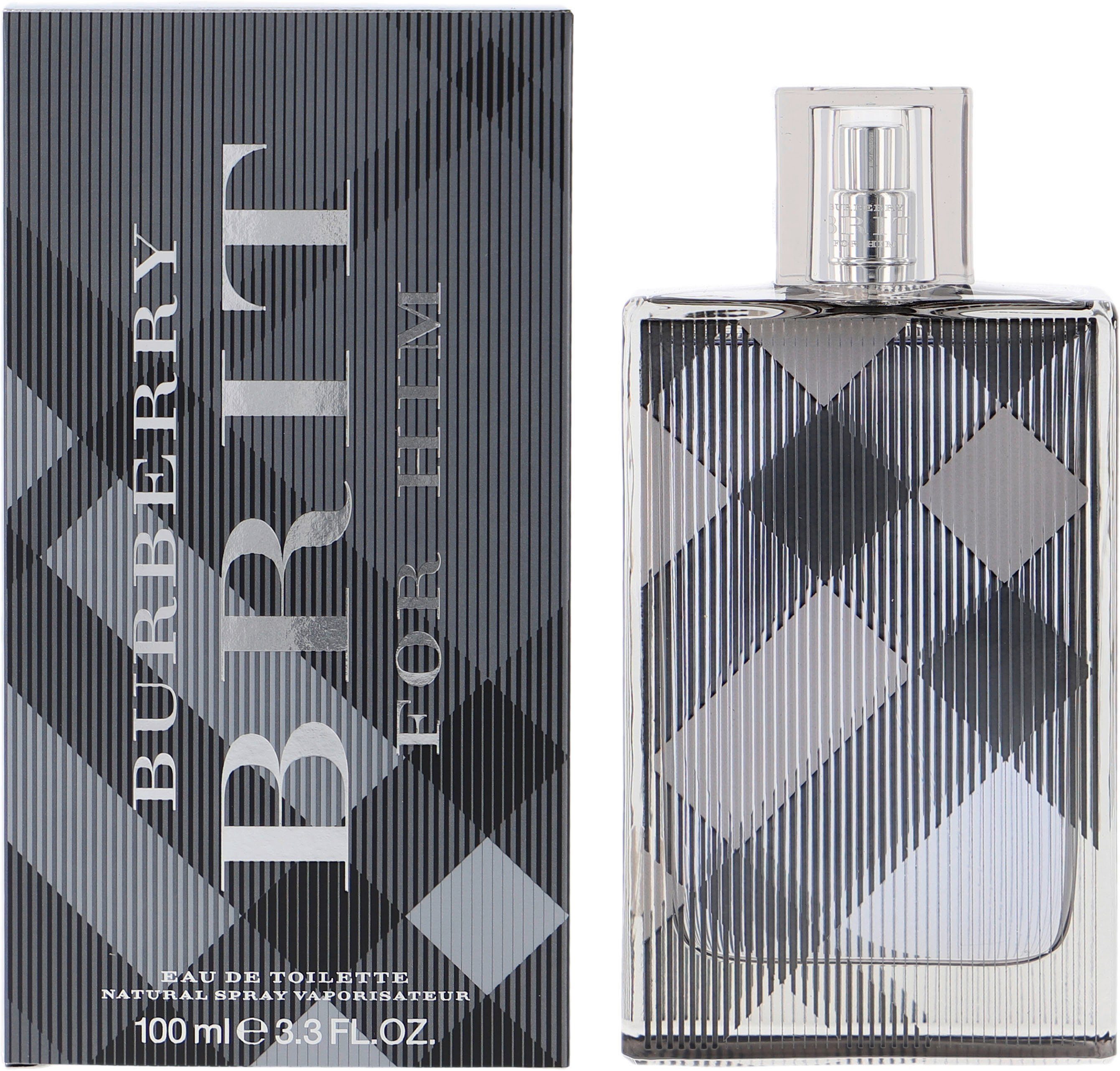 BURBERRY Eau de Toilette Brit For Him, mit würzigem Aroma
