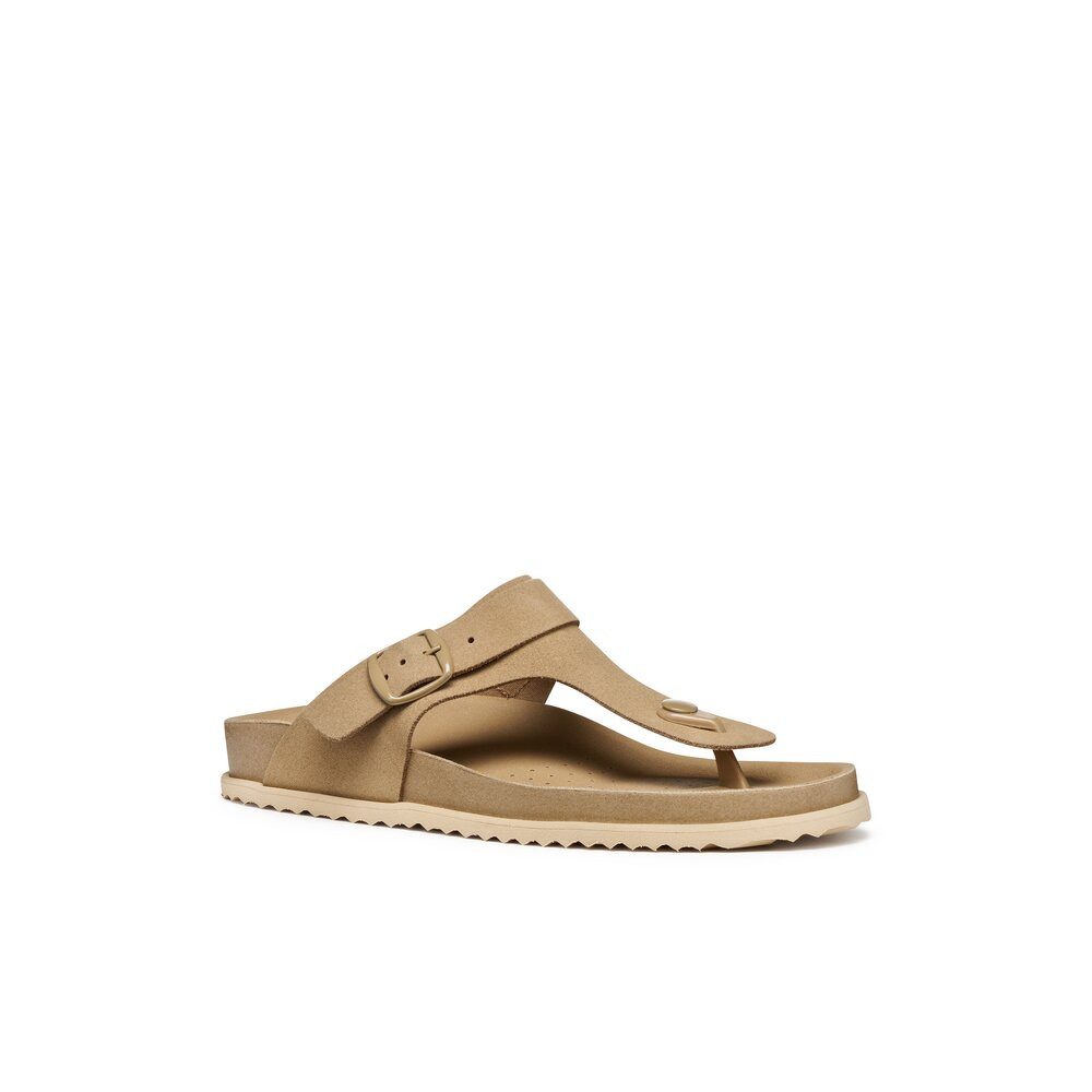 Geox Geox - Sandybett - Braun Pantolette