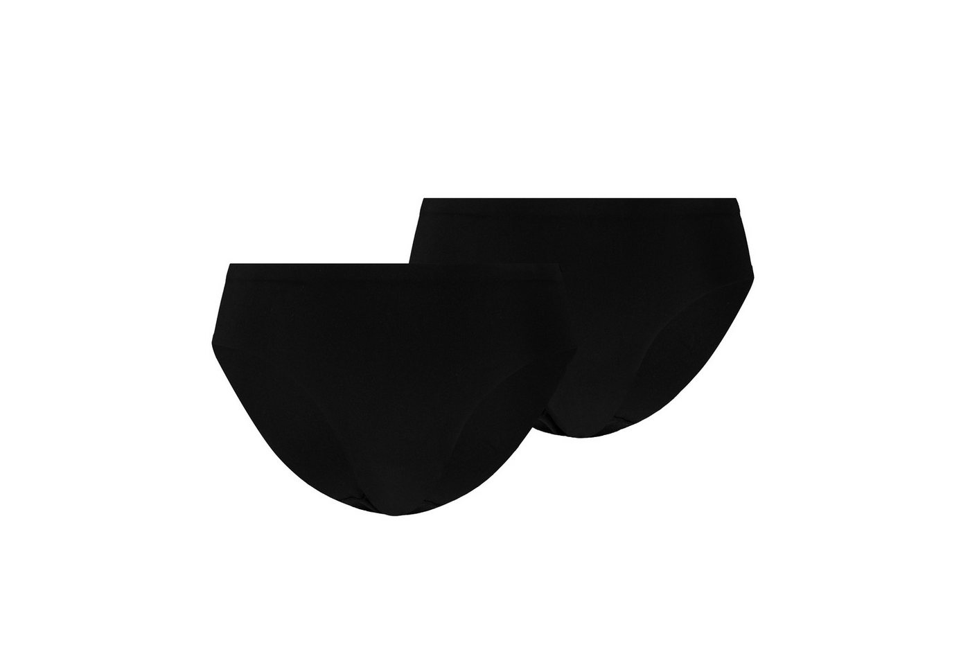 PUMA Slip PUMA WOMEN MICROFIBER BRIEFS 2P (2er Pack) im Mid-Rise Design, mit elastischem Bund