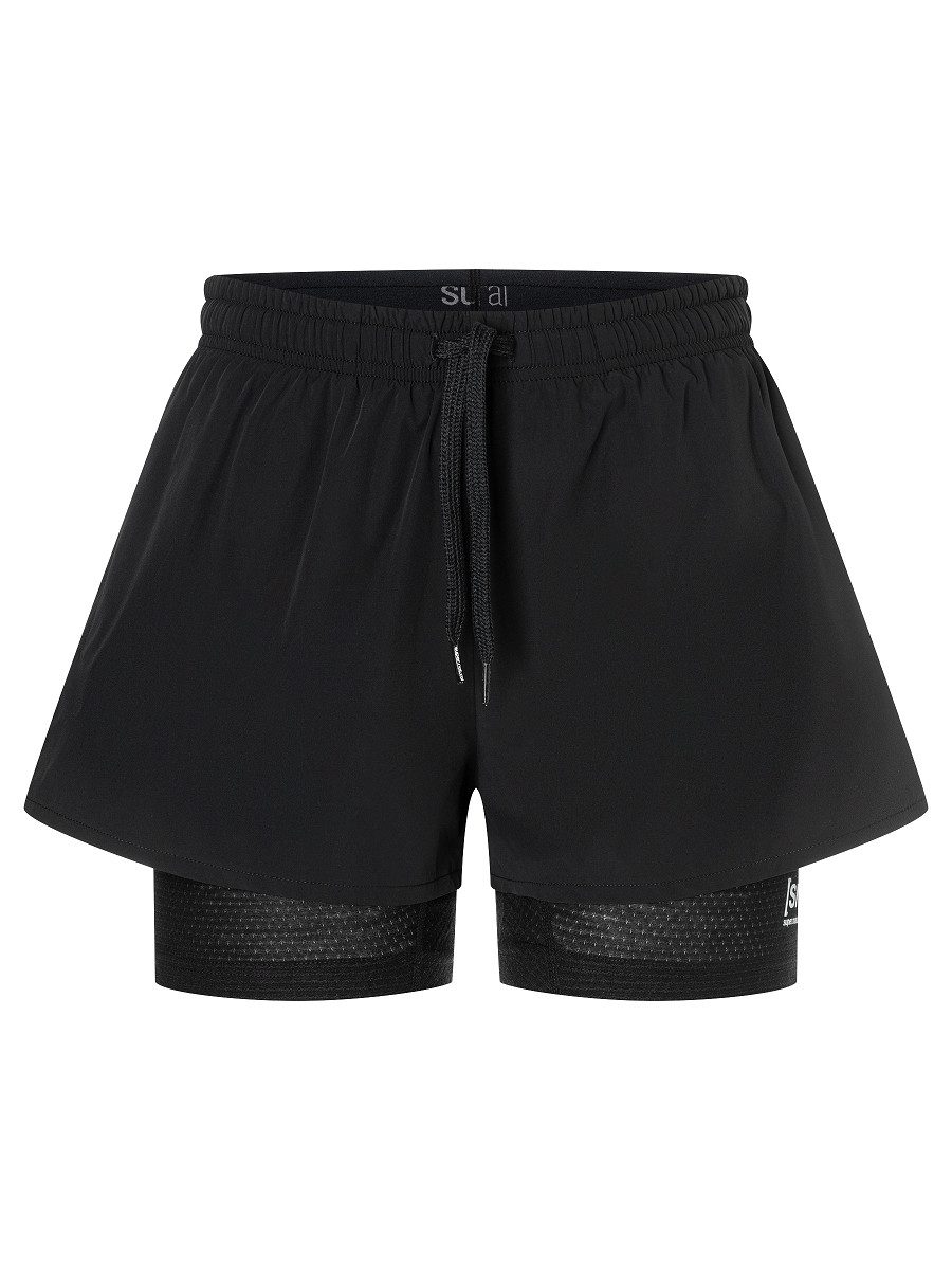 Shorts für Damen, Merino DOUBLE LAYER