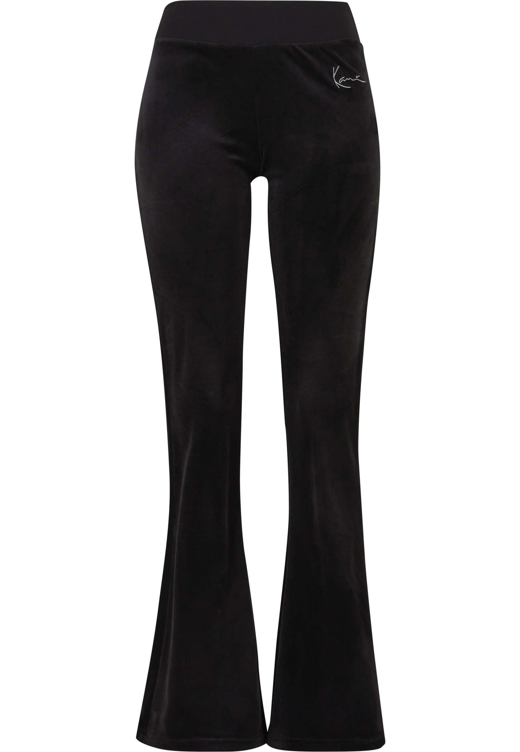Karl Kani Jogginghose Karl Kani Signature Rhinestone Velours Trackpants (1-tlg)