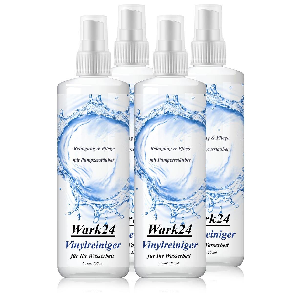 Wark24, Wasserbett Wark24 Vinylreiniger für Ihr Wasserbett 250ml - Reinigung & Pflege (4e