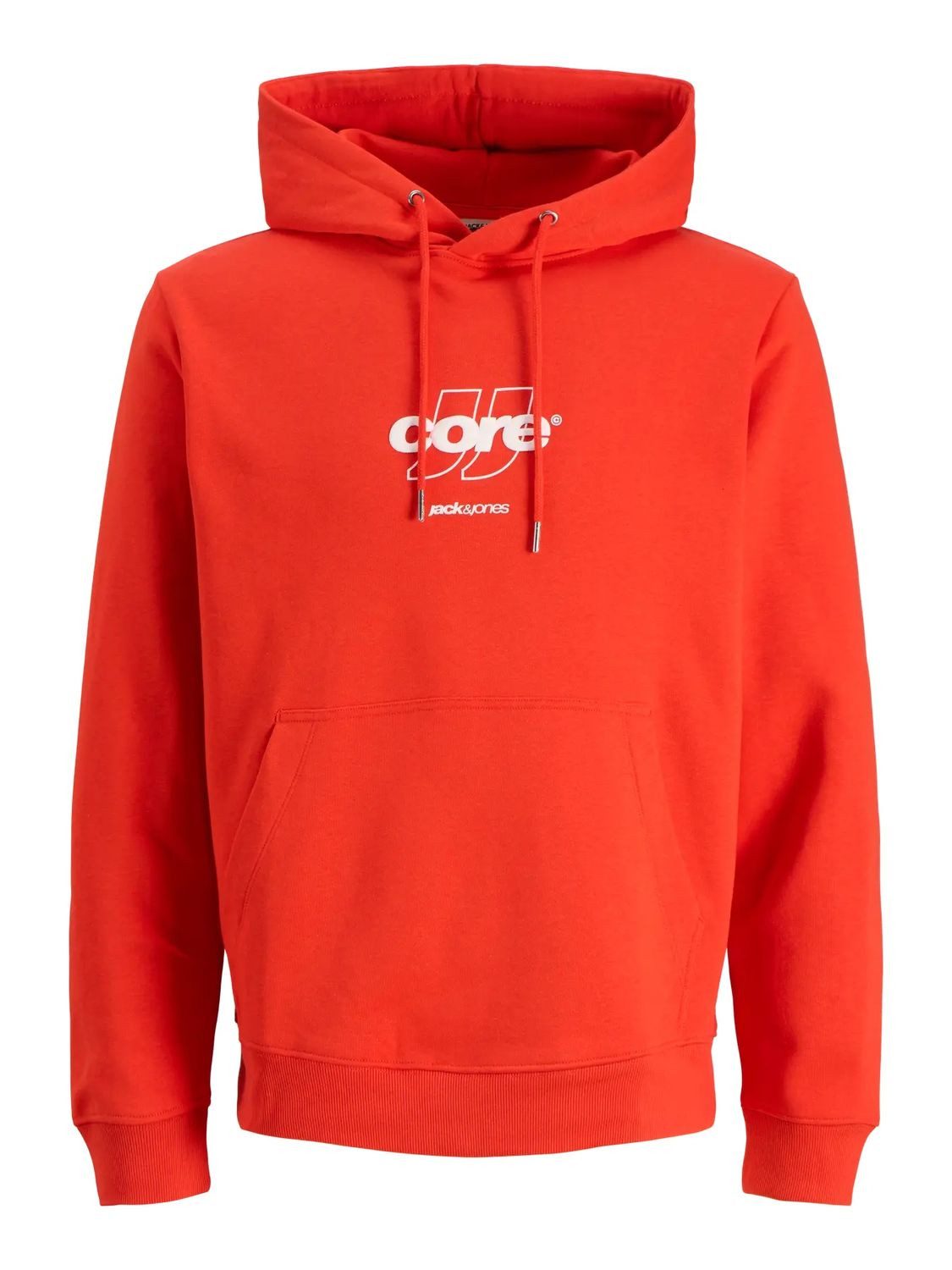 Jack & Jones Hoodie JCOCLUB FRONT PRINT SWEAT HOOD aus Baumwollmix