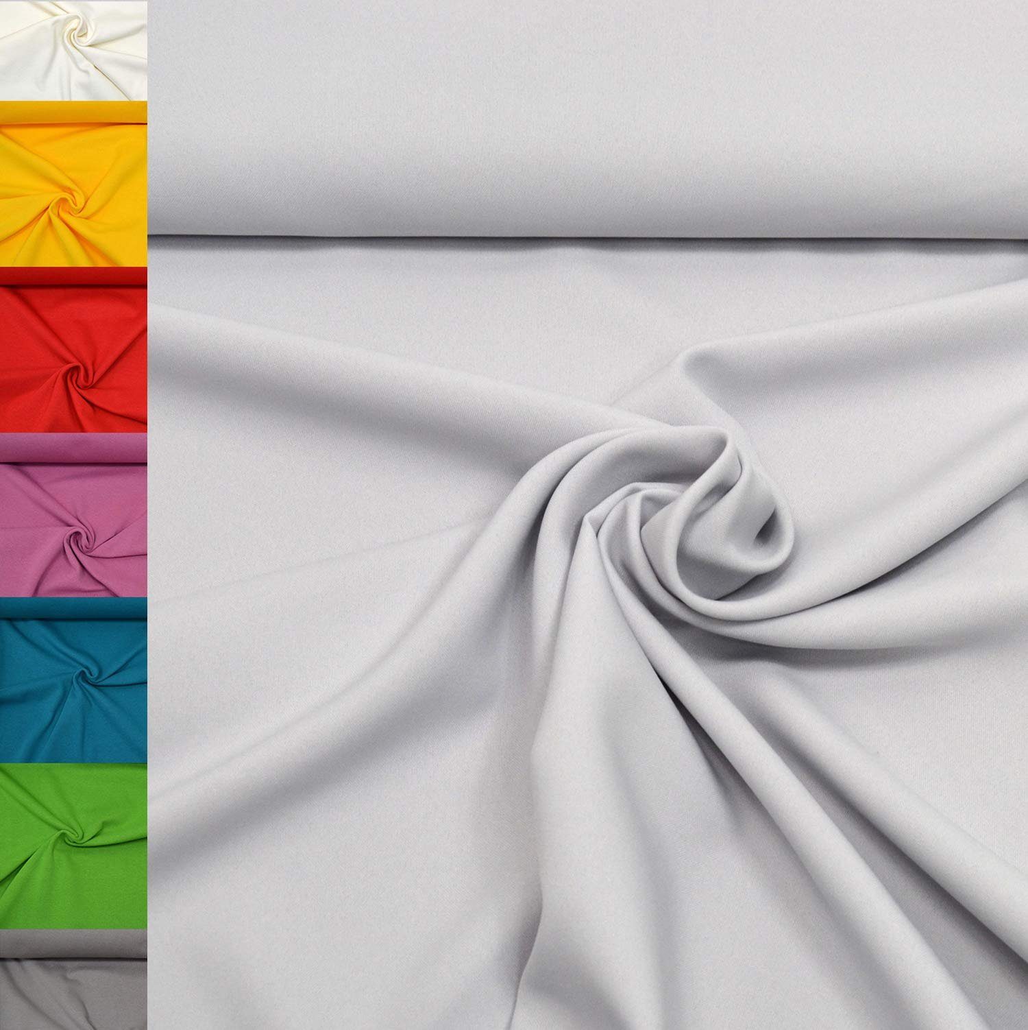 MAGAM-Stoffe Stoff "Mara", Universal-Stoff Blickdicht Knitterarm Kostüm Tis günstig online kaufen