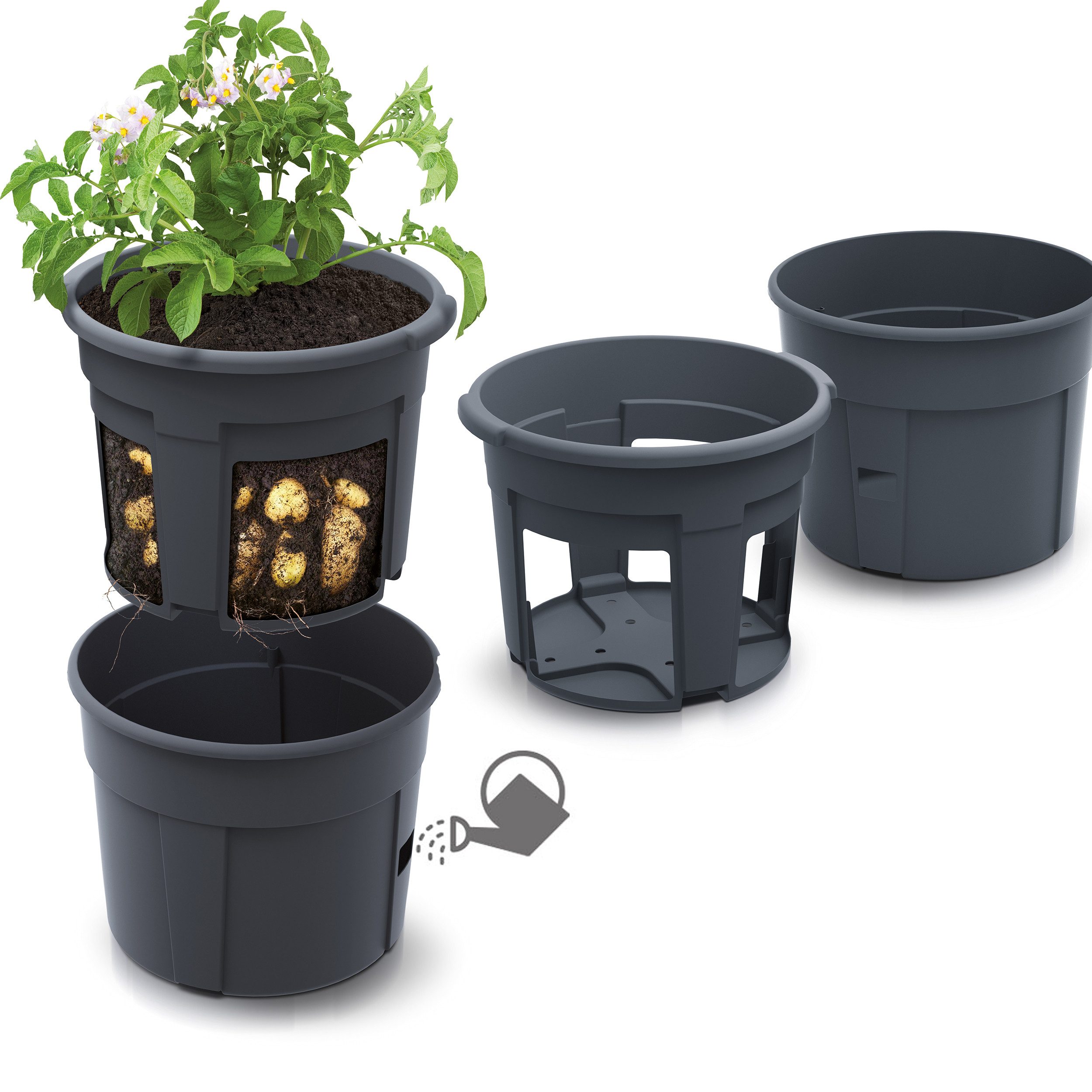 KAGM Pflanzkübel Blumentopf für Kartoffeln Kartoffelanbau günstig online kaufen