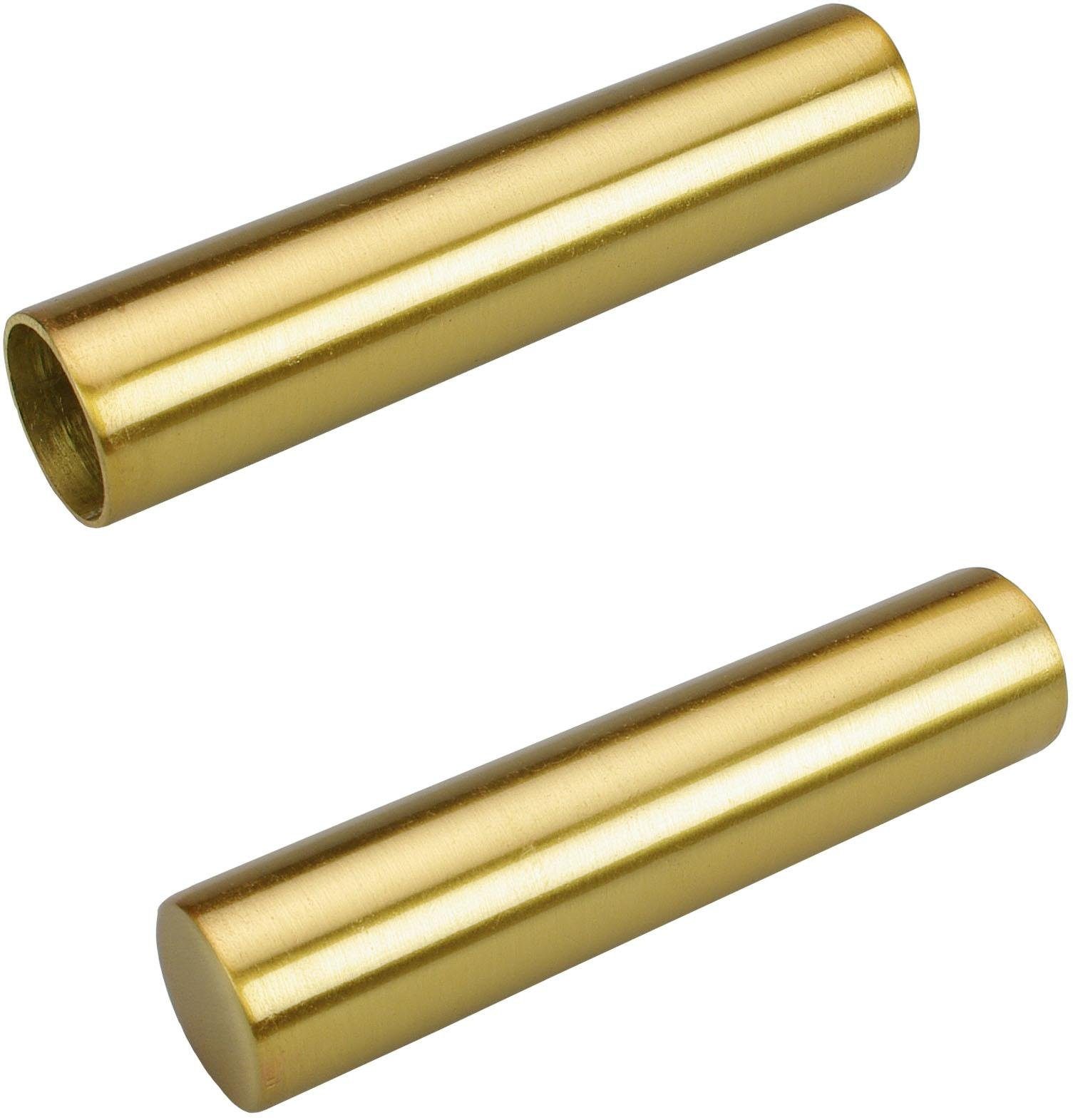 Liedeco Gardinenstangen-Endstück Signum, Gardinen, (Set, 2-St), für Gardinenstangen Ø 16 mm