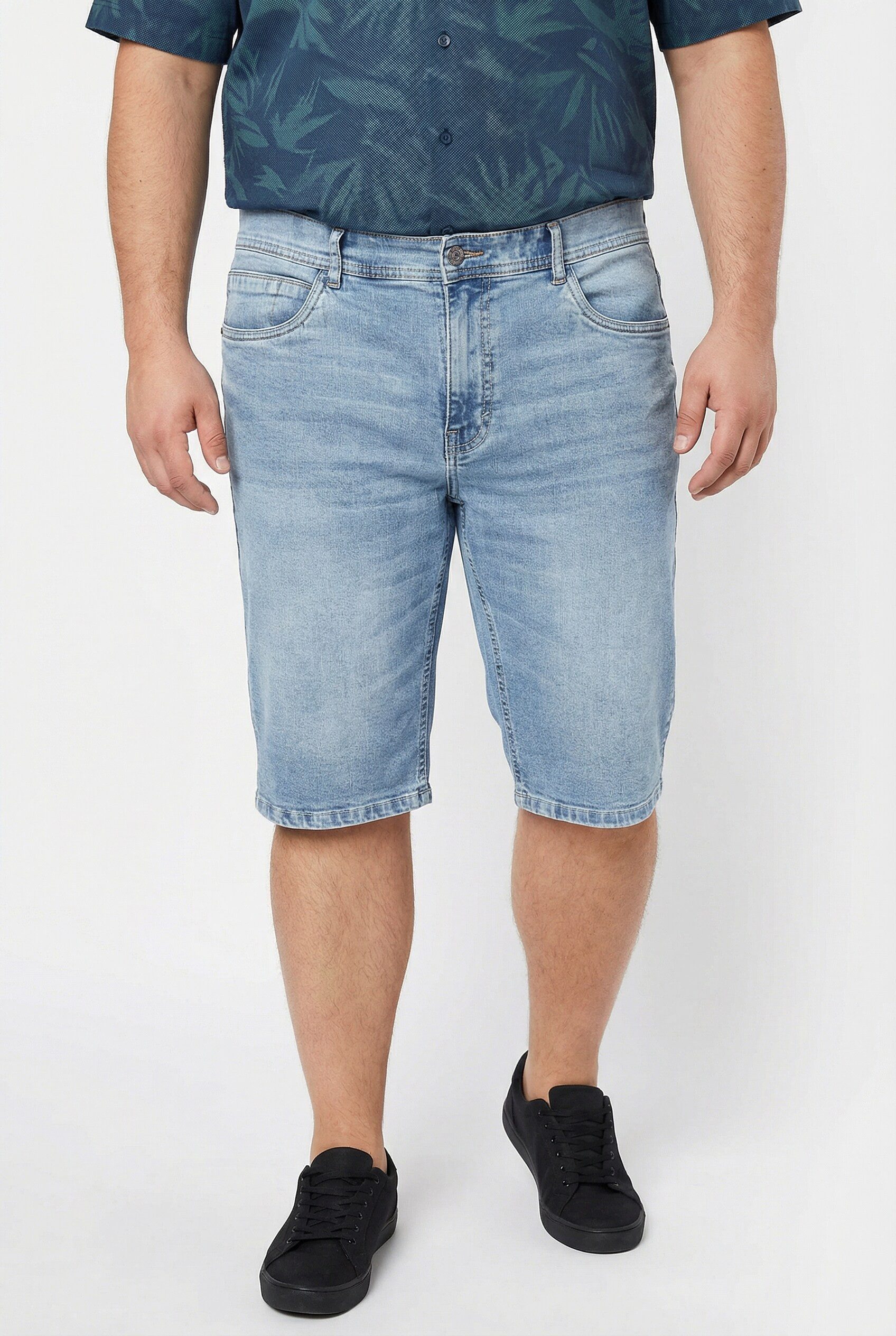 Bermudas Jeans-Bermuda Denim FLEXLASTIC® Bauchfit bis 72
