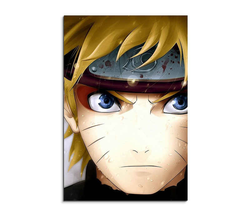 Sinus Art Leinwandbild Naruto Uzumaki Anime 90x60cm