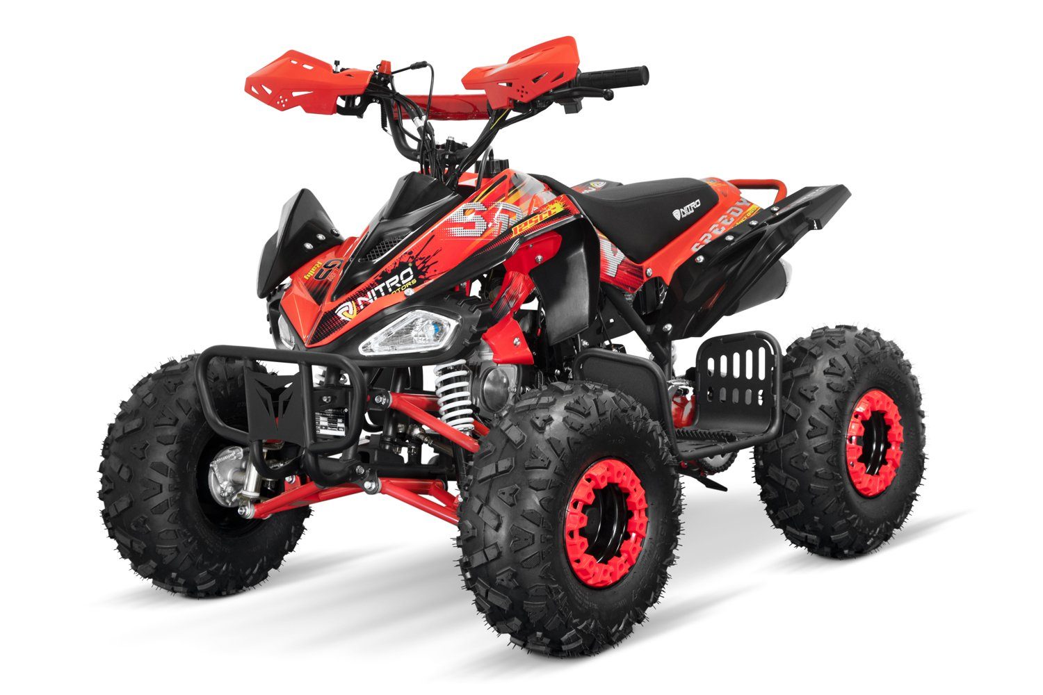 Smarty Elektro-Kinderquad midi Kinder S7-A Sport Quad Speedy Rot GS 125cc