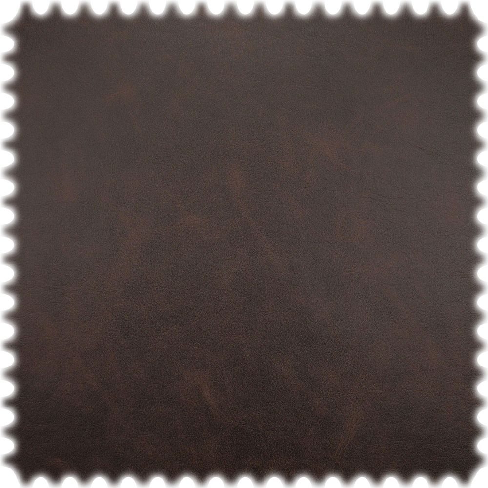 Heiro Stoff Vintage Kunstleder PU London Antik Dunkelbraun, Polsterstoff Meterware - Breite:138 cm
