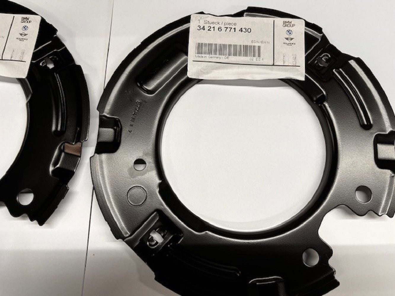 BMW Bremsgummi 2x BMW Halterung Bremsbacken E90-93 F30-34 F32-36 hinten 34216771430 (1-St)