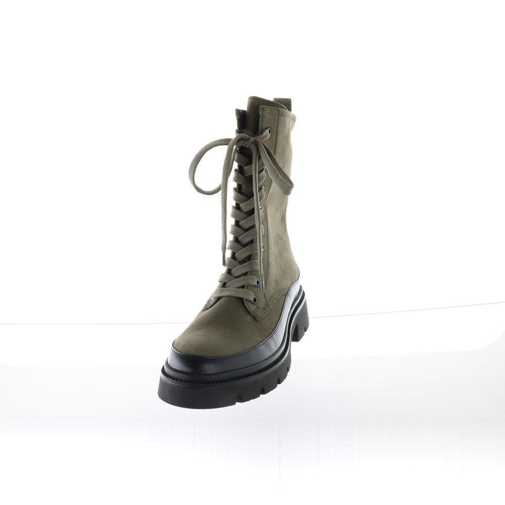 Biker_ Boots Gabor Combat Glattl Stiefelette Stiefelette und