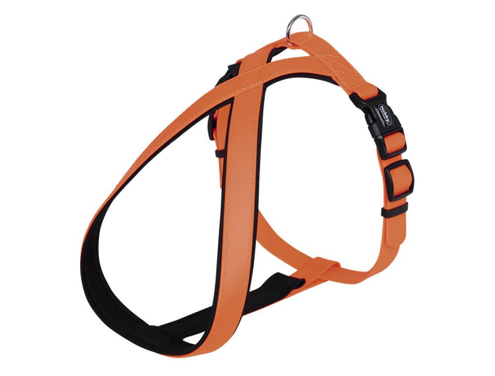 Nobby Hunde-Geschirr Nobby Komfort Geschirr "Cover" neon-orange Bauch: 30-40cm