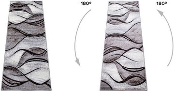 Läufer Tritom, Home affaire, rechteckig, Höhe: 9 mm, mit besonders weichem Flor, Kurzflor, modernes Wellen Muster