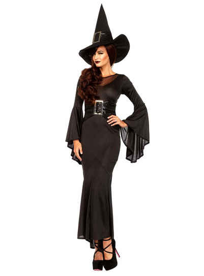 Leg Avenue Kostüm Schwarze Hexe Kostüm, Black is beautiful – auch in der Hexenwelt