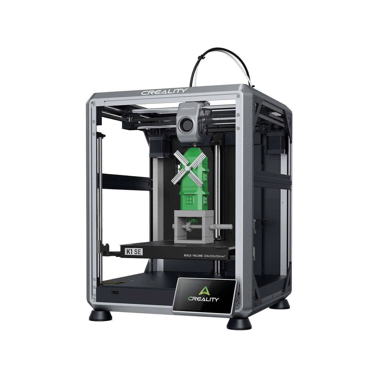Creality 3D 3D-Drucker Creality K1 SE Core-XY 3D-Drucker, Verarbeitet alle Filamente - sogar flexibles TPU