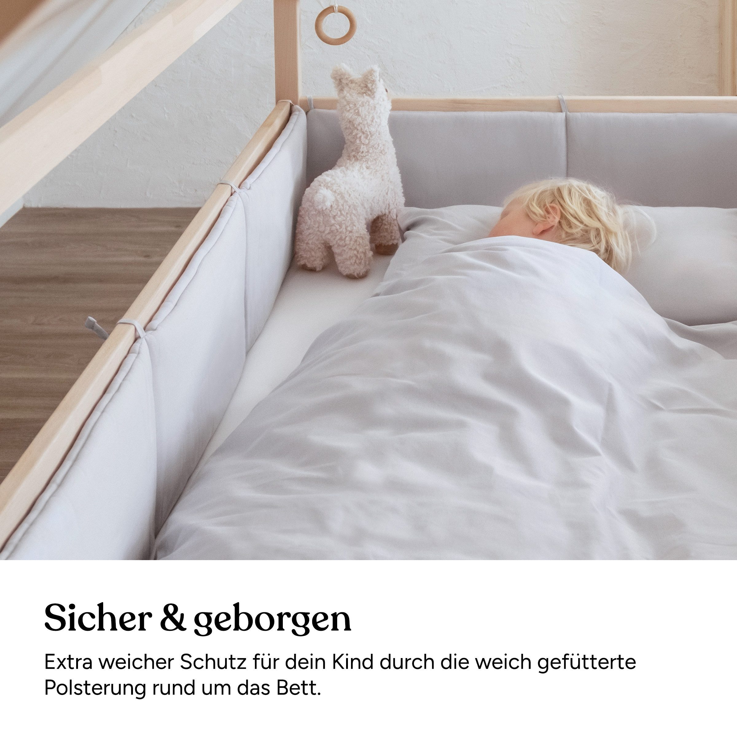 Ehrenkind Bettumrandung 4 tlg für Kinderbett hochwertig verarbeitet, (Bettu günstig online kaufen