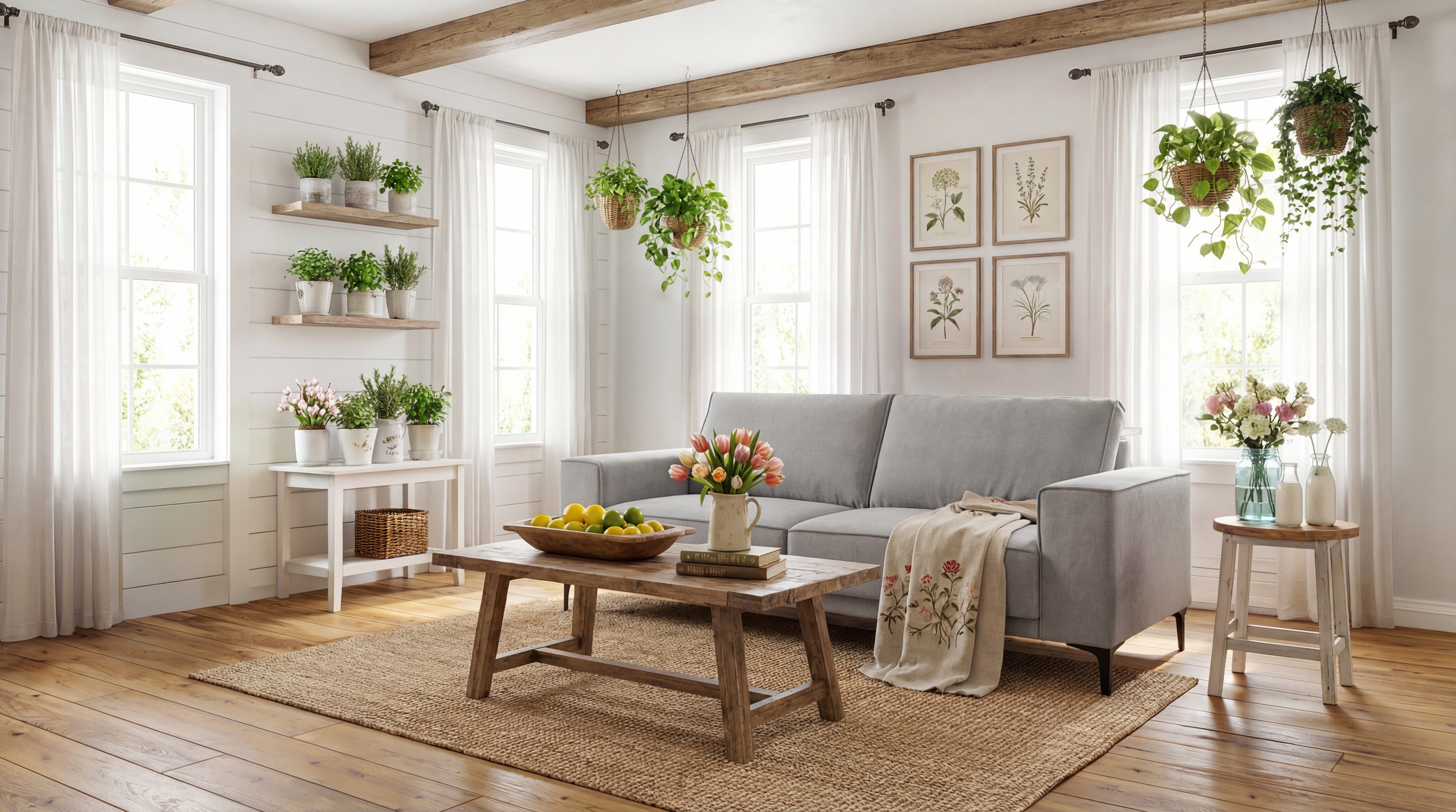 OTTO home 3-Sitzer OLAND Struktur fein, Sofa, B: 224 cm, Skandi-Design