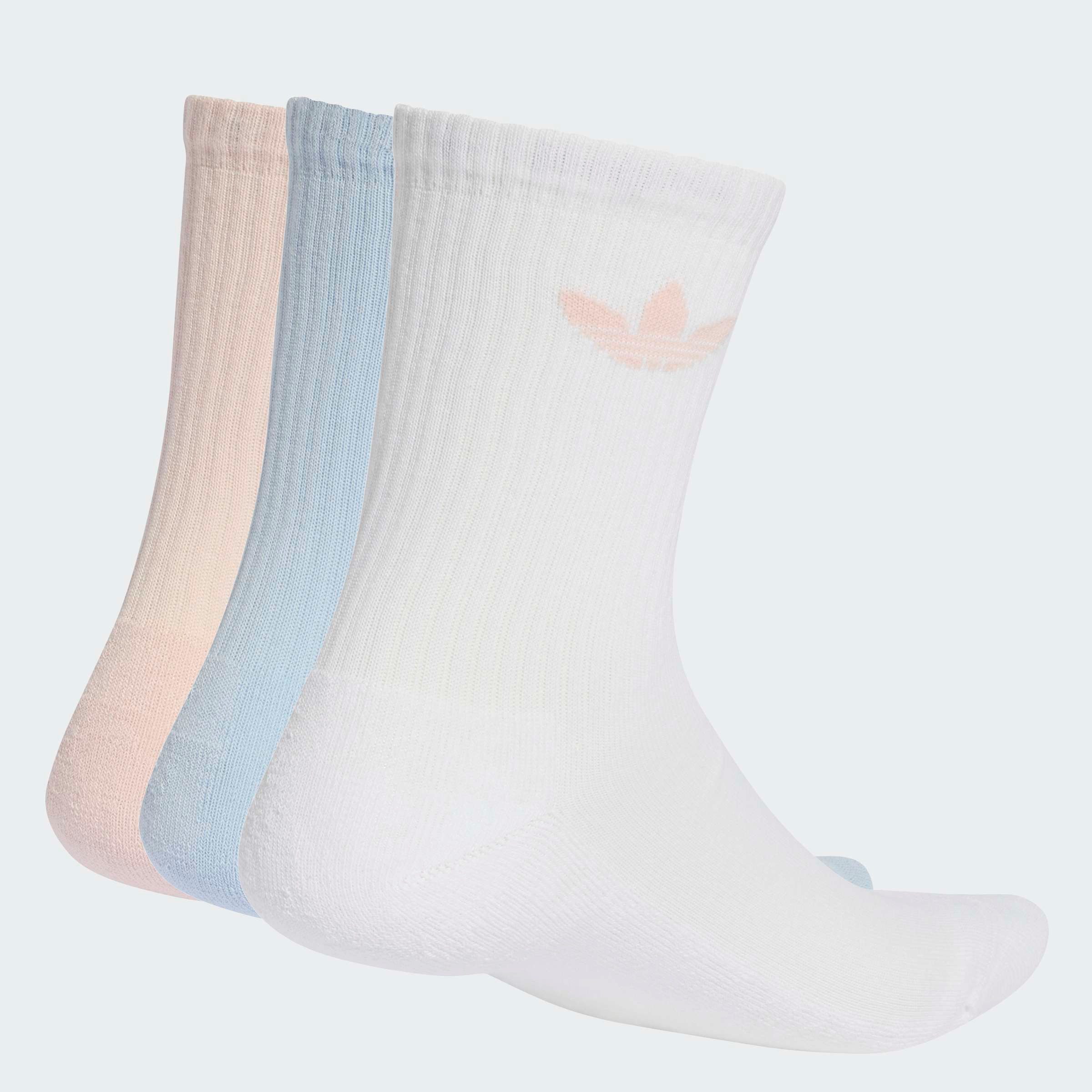 adidas Originals Sportsocken TR CREW S 3P (3-Paar) für Erwachsene, 3er-Pack, mit Logodruck, wadenlang