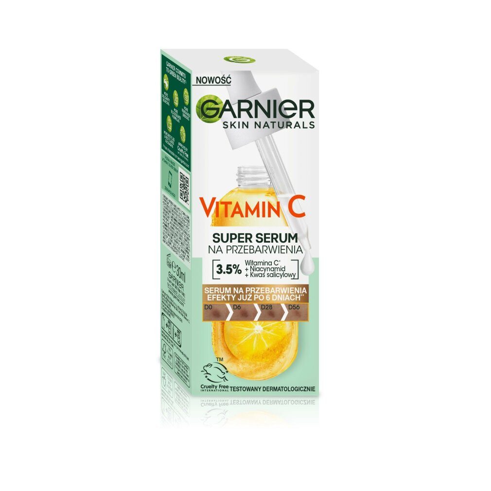 GARNIER Tagescreme Garnier Haut Naturals Super Serum für Hyperpigmentierung Vitamin C