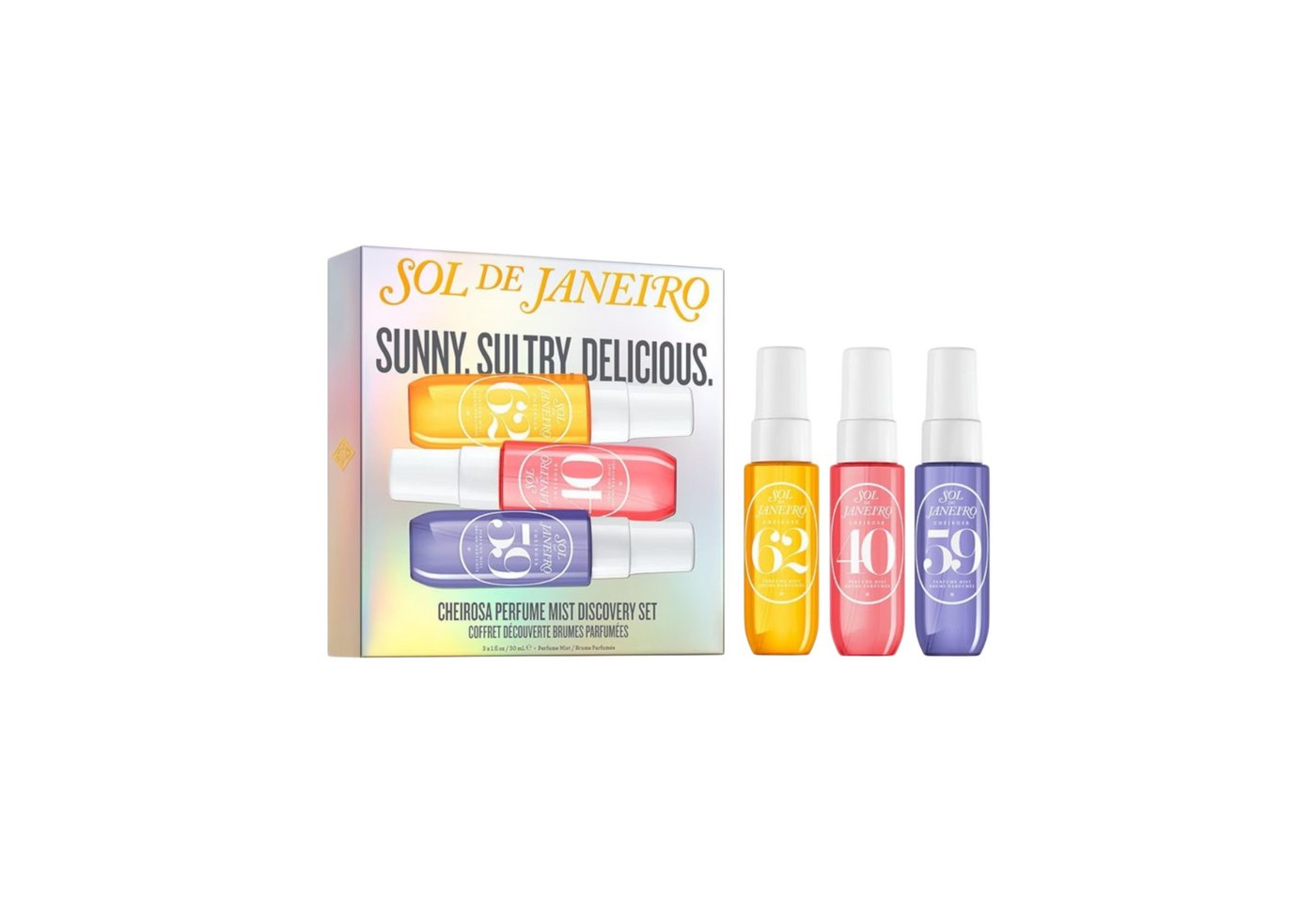 Sol de Janeiro Duft-Set Sol de Janeiro Cheirosa Perfume Mist Discovery Set Trio, 3-tlg.