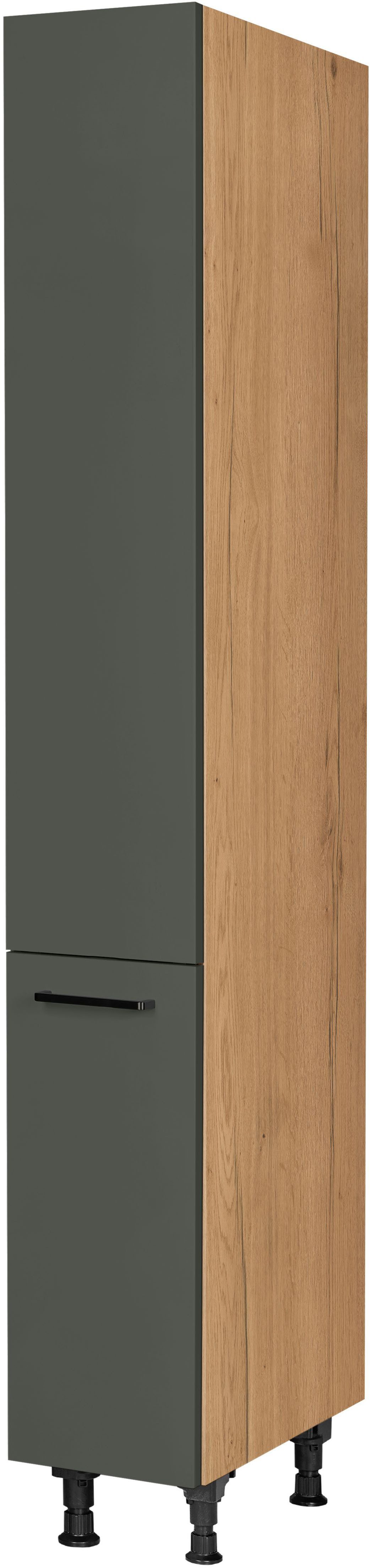 nobilia® Apothekerschrank "Easytouch", mit 5 Einhängekörben, Breite 30 cm, Höhe 216,6 cm, vormontiert, Ein- und Auszugsdämpfung SoftStoppPro