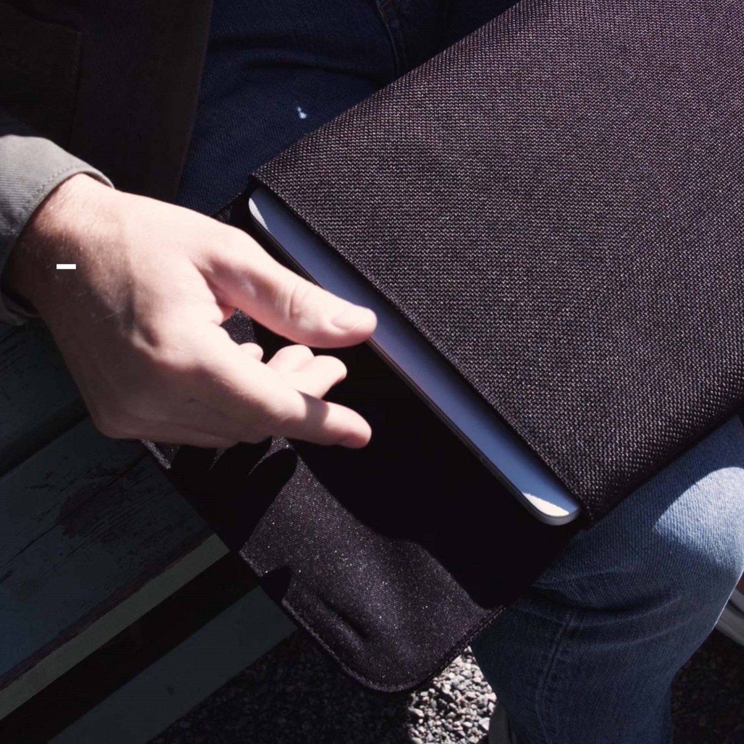 Wilma Laptoptasche Notebook-Tasche Sleeve Schutz-Hülle Schwarz, Jute Sleeve günstig online kaufen