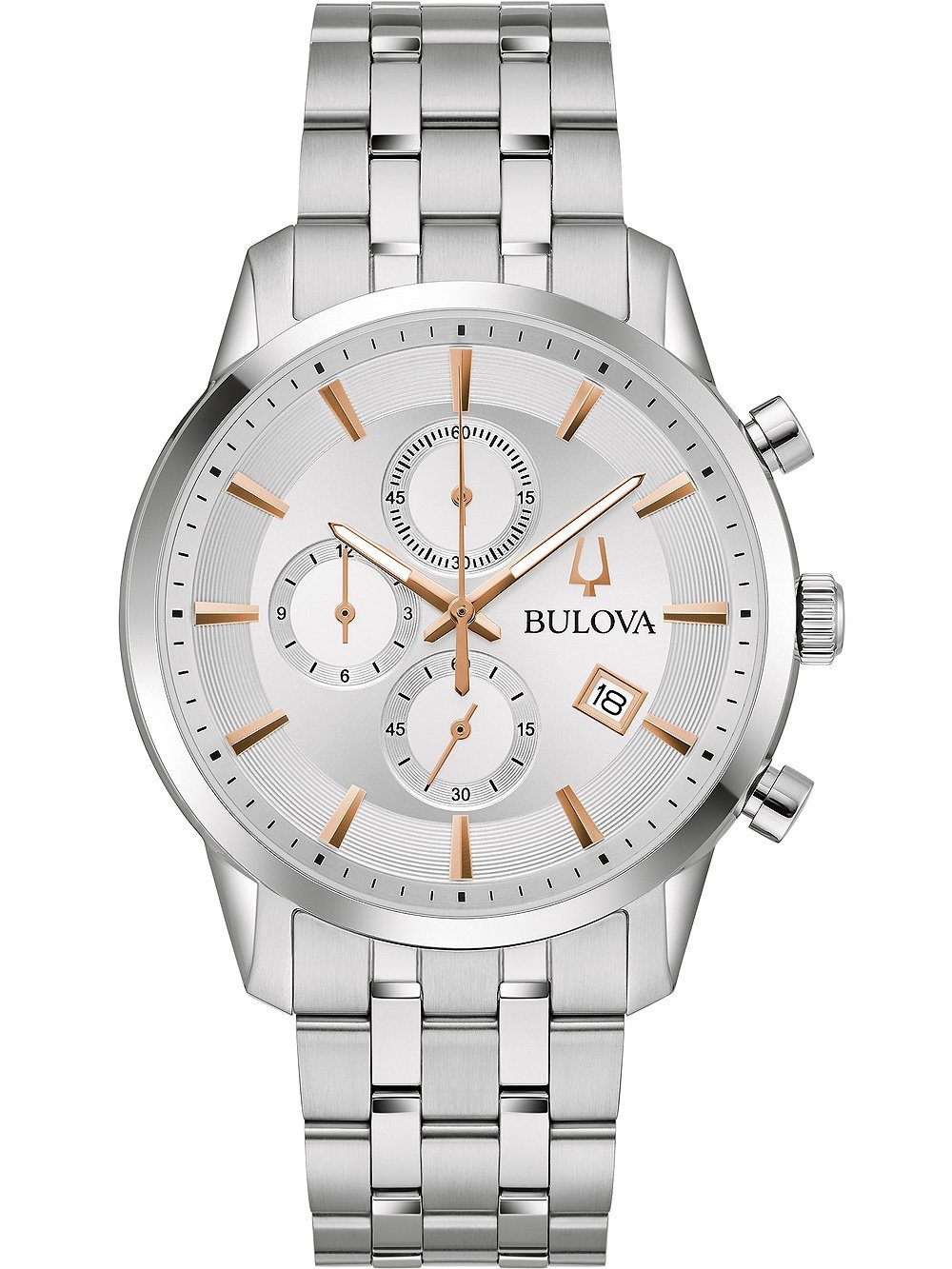 Bulova Quarzuhr Bulova 96B411 Sutton Chronograph Herrenuhr 41mm 3ATM Bulova 96B411 Sutton Chronograph Herrenuhr 41mm 3ATM