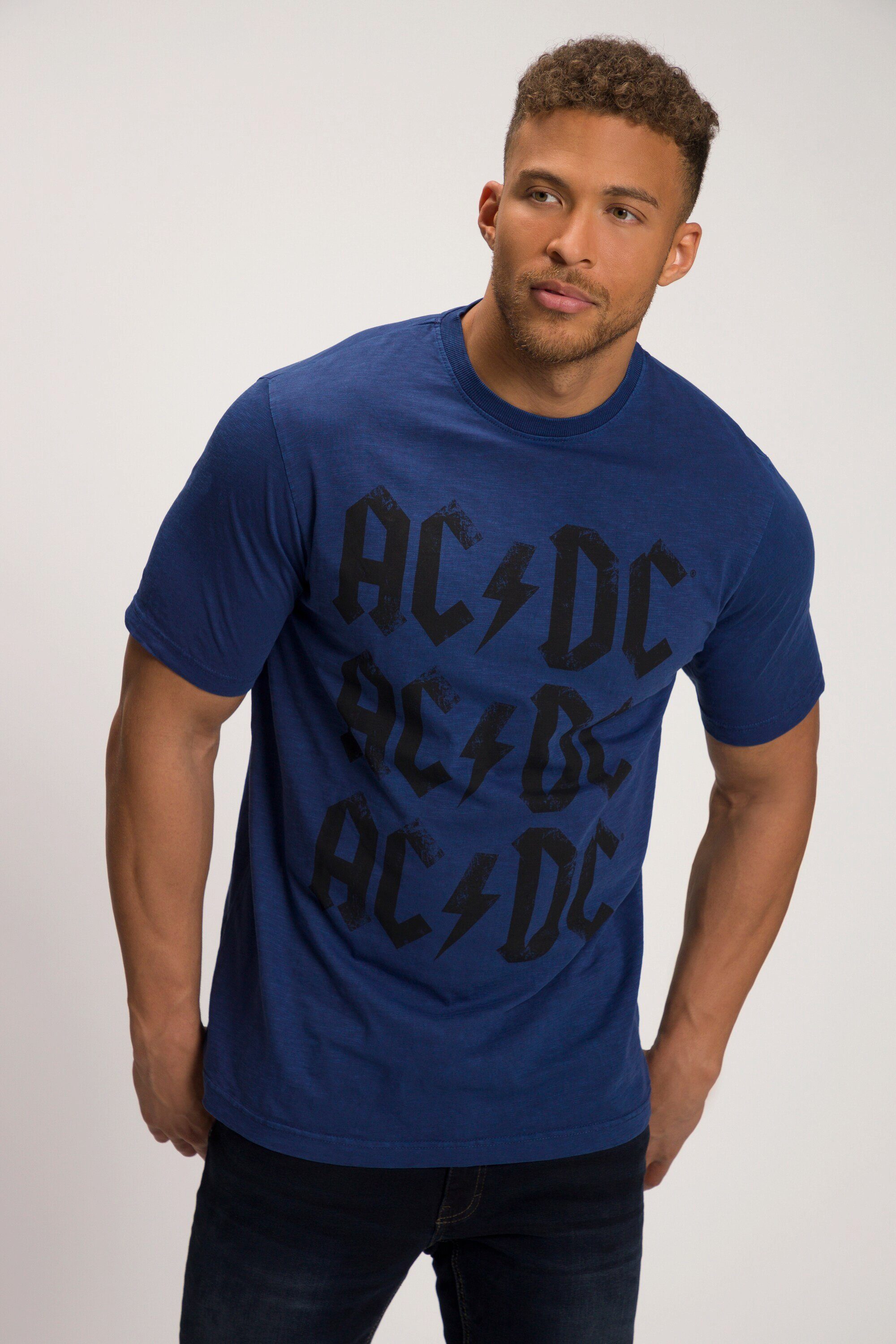 JP1880 T-Shirt T-Shirt Bandshirt AC/DC Halbarm bis 8 XL tinte