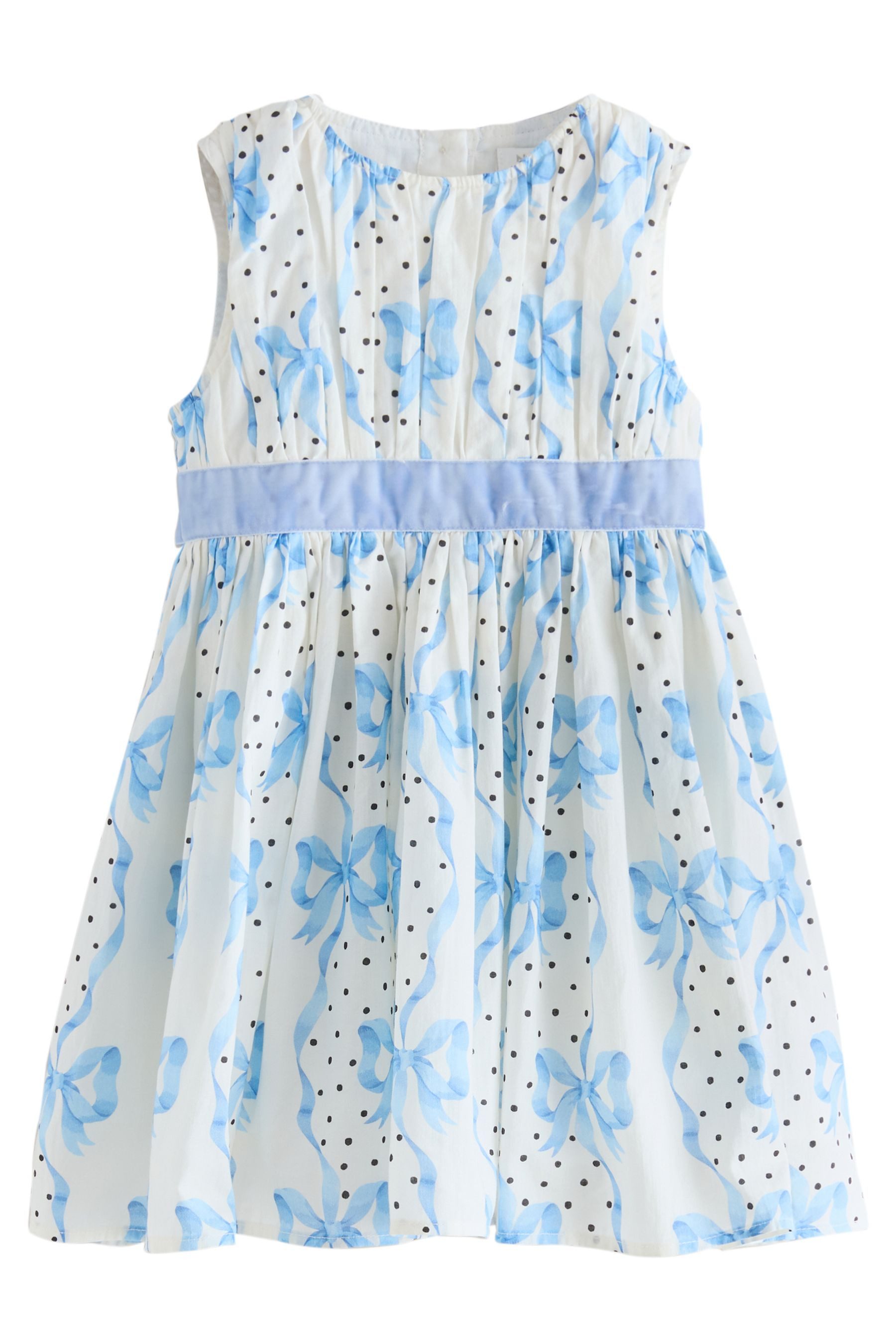 Cath Kidston Blue Bow Print