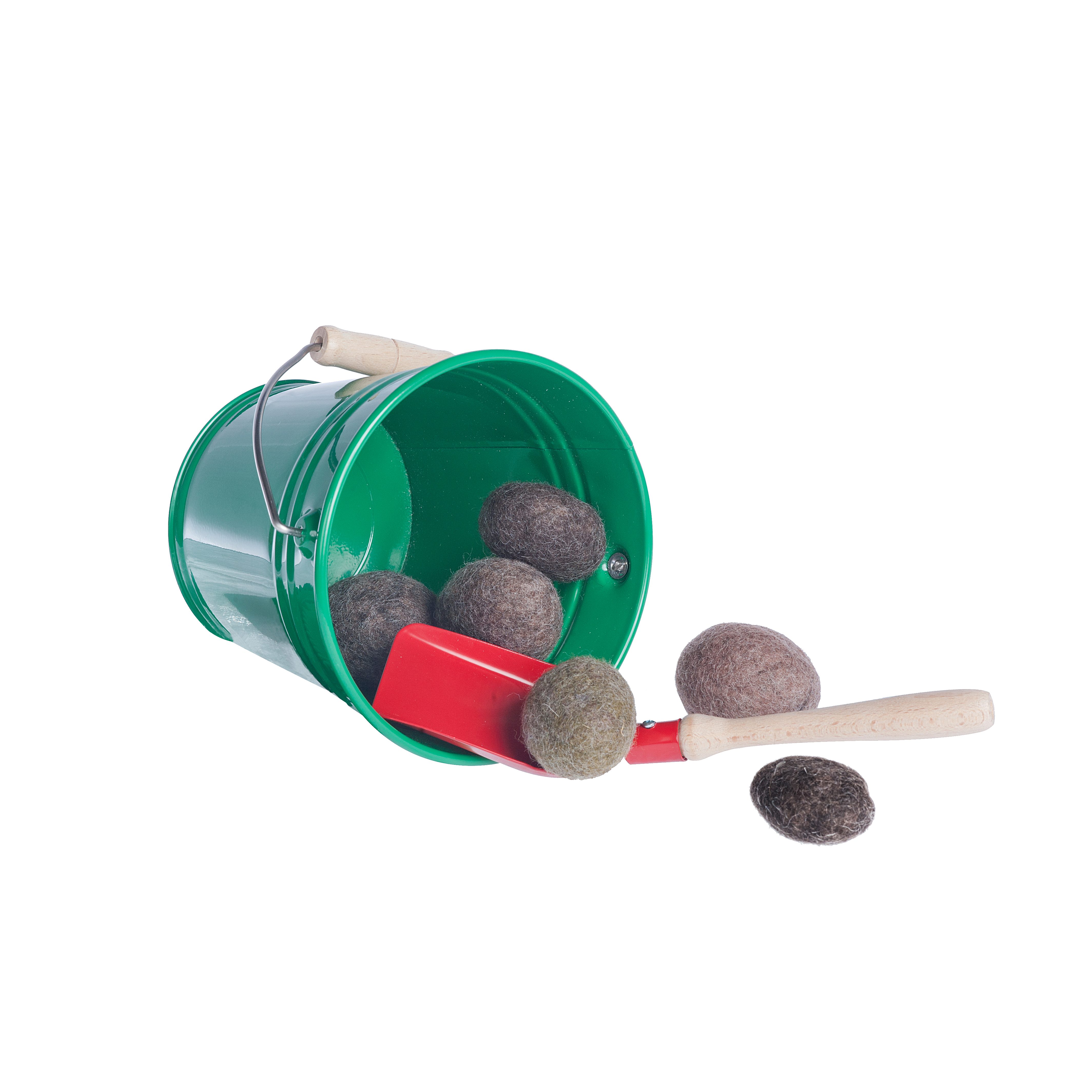 Holzpferd Pferde-Äppel-Set, DIY-Set für Kinder