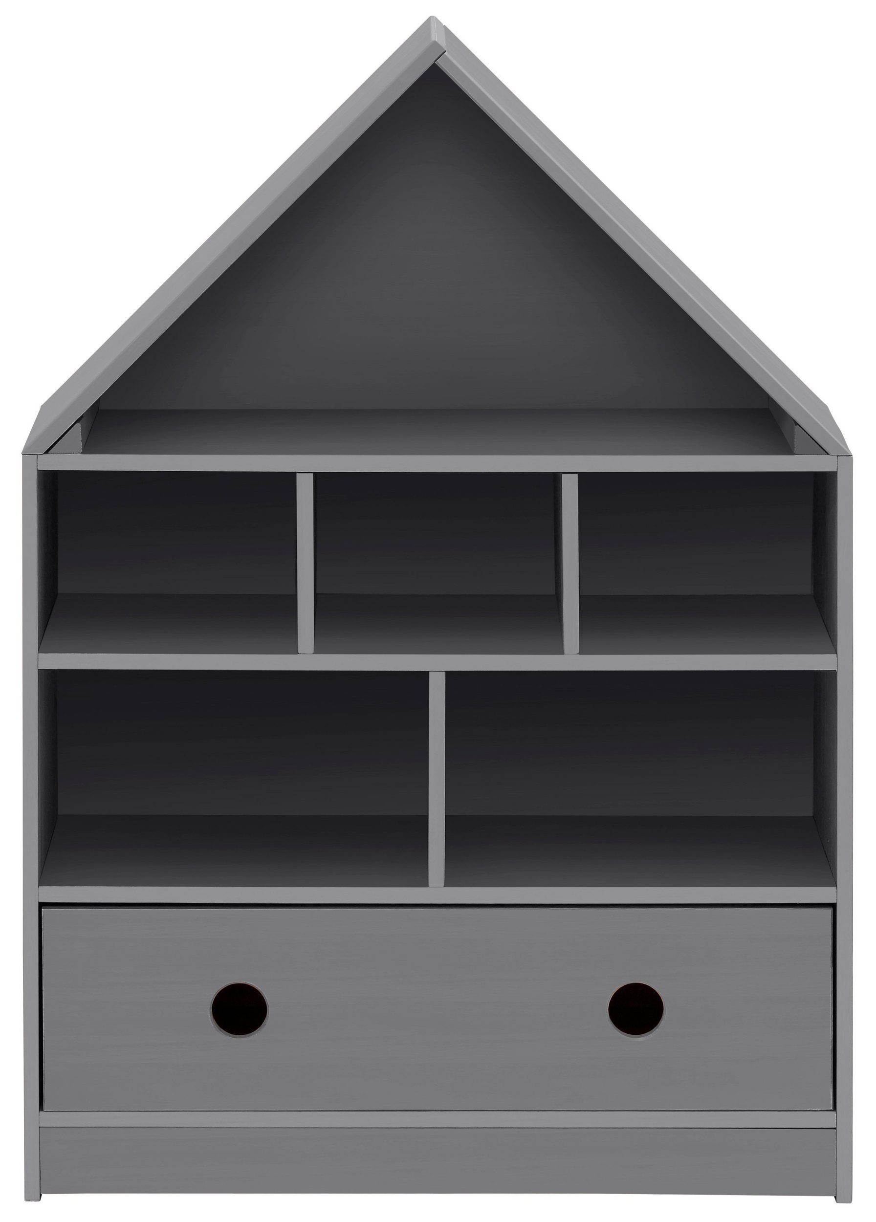 loft24 Regal Allie, Bücherregal in Hausoptik günstig online kaufen