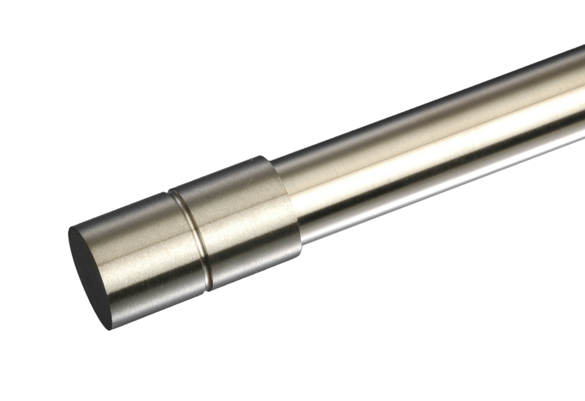 Gardinenstangen-Endstück »Zylinder - Inox«, , Gardinen, 20 mm Gardinenstangen-Endstück »Zylinder - Inox«, , Gardinen, 20 mm