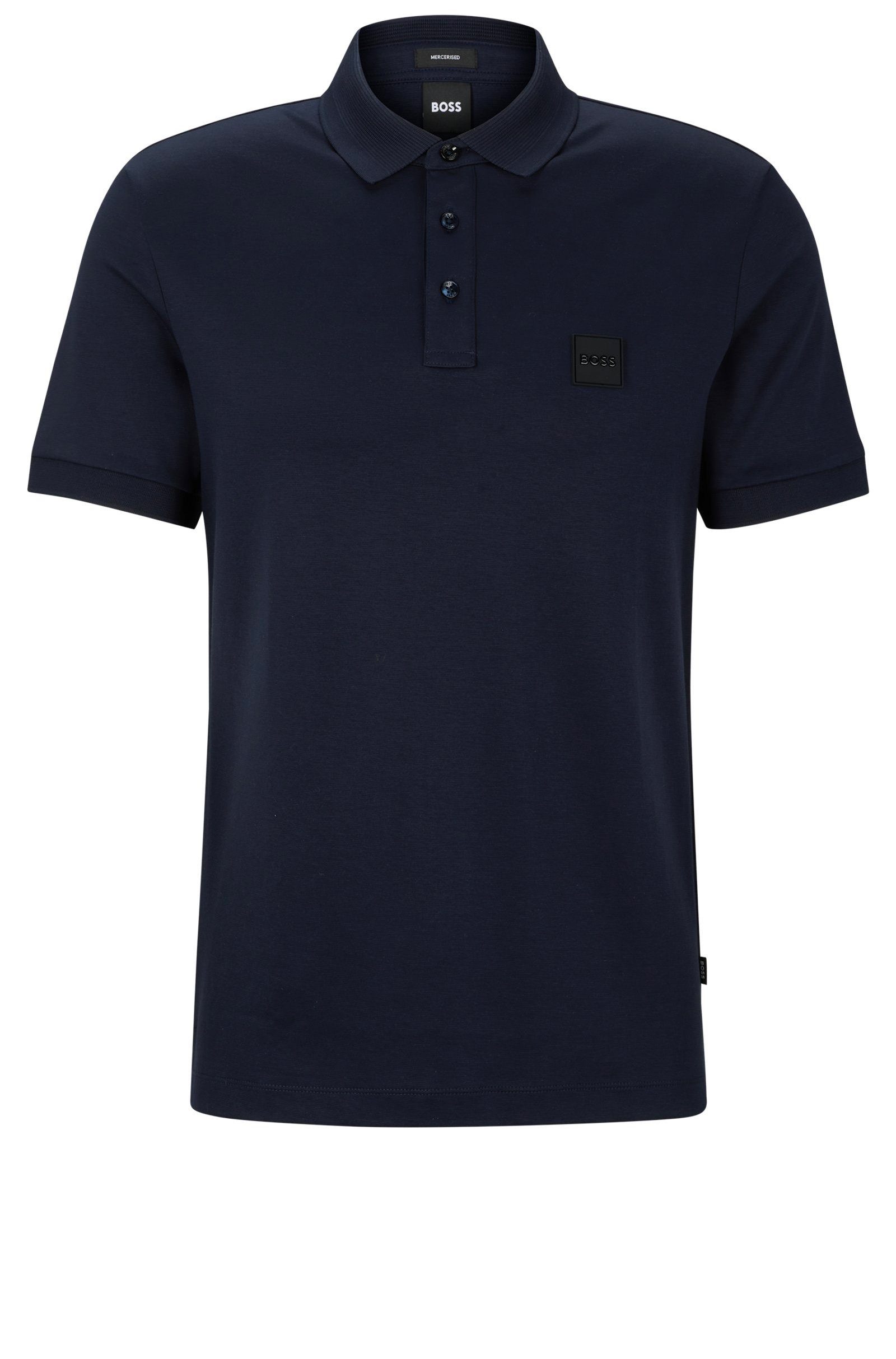 BOSS Poloshirt Parlay (1-tlg) Blau (405)