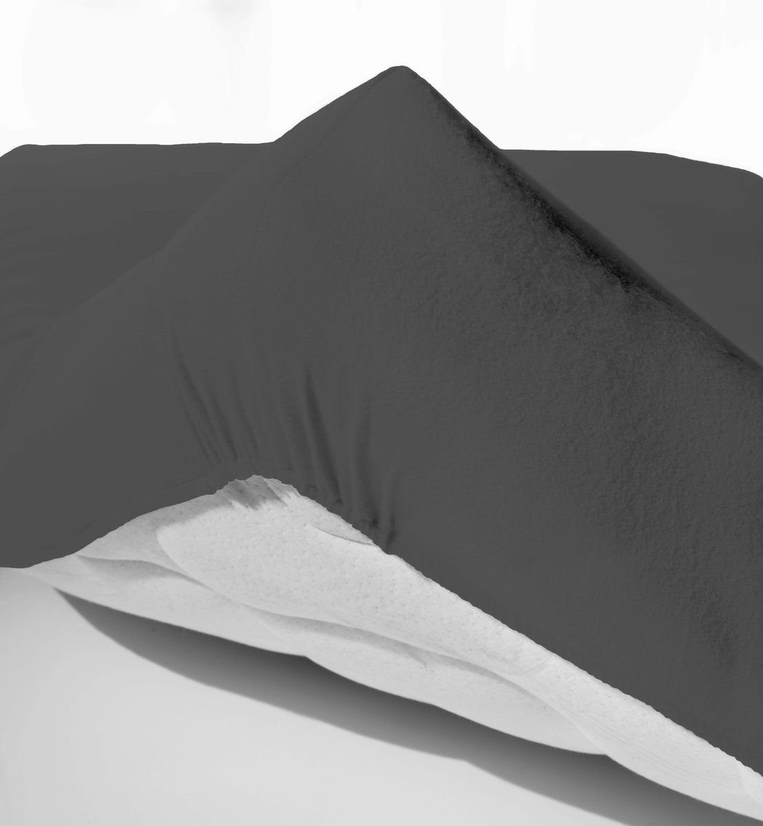 JACK Spannbettlaken JACK by Kaeppel Spannbetttuch Uni Einfarbig, Biber, Gum günstig online kaufen