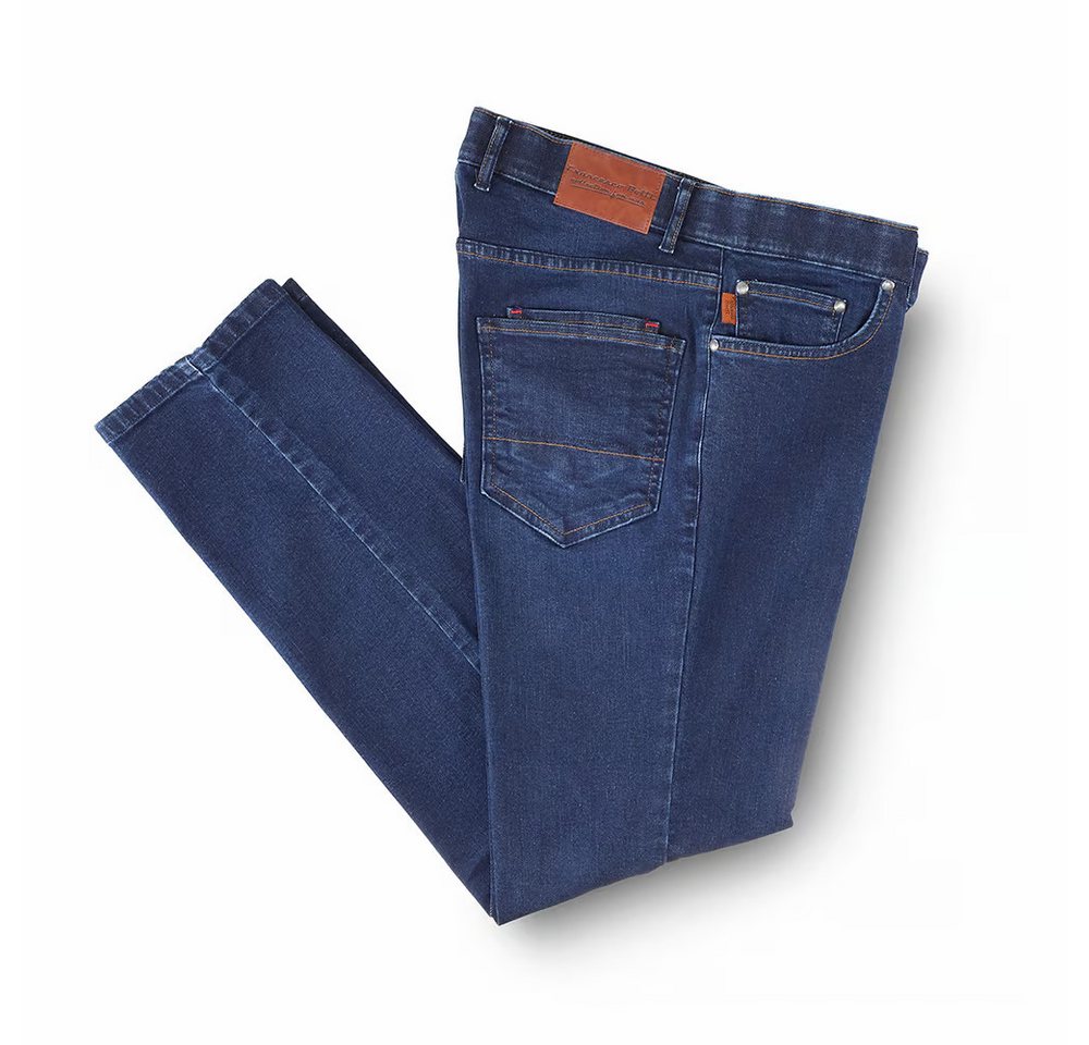 Francesco Botti 5-Pocket-Jeans Mit zwei zusätzlichen Taschen - auch in Kurzgrößen