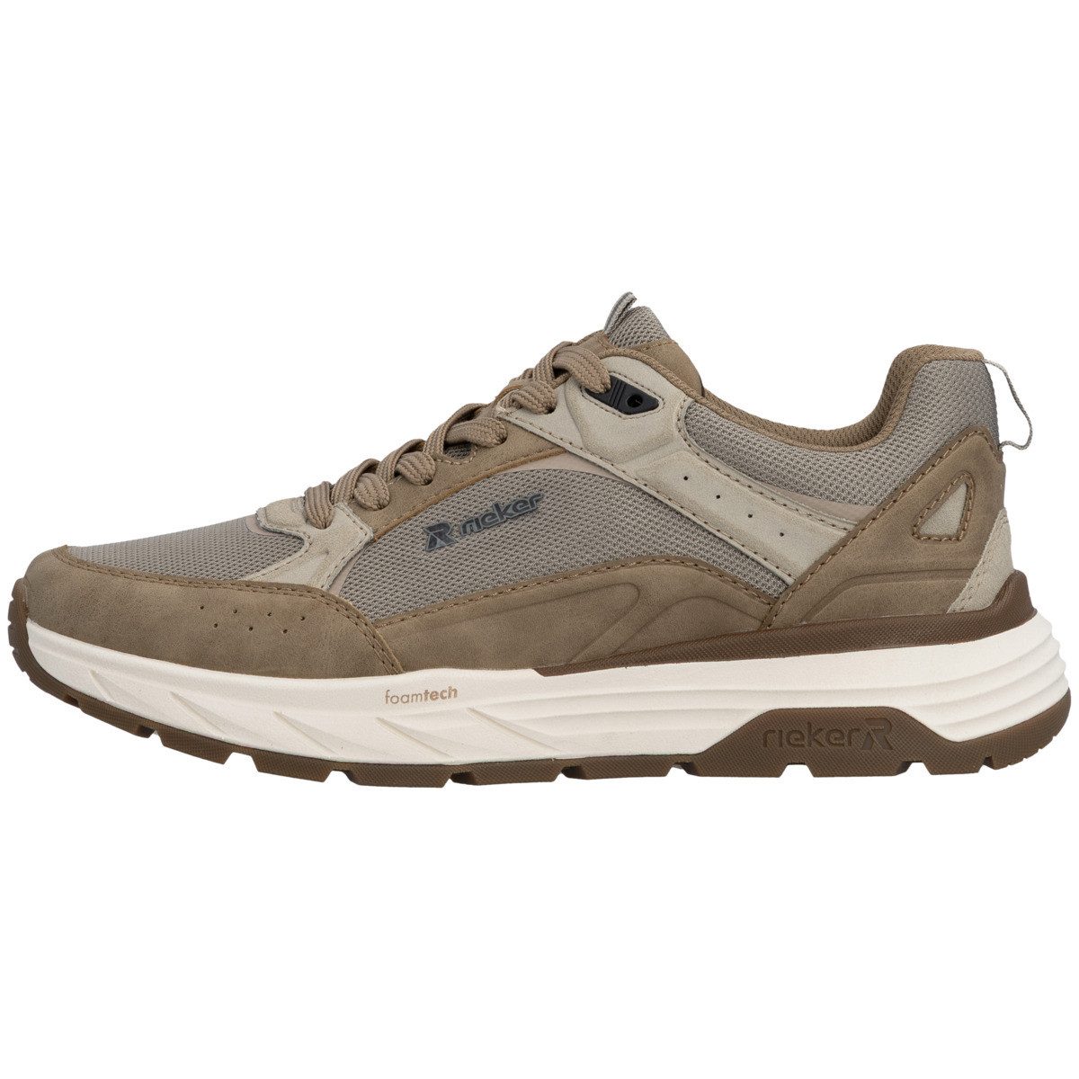 Rieker 06101 Herren Sneaker Turnschuhe, Sportschuhe, Freizeitschuhe, Halbschuhe, Schnürschuhe