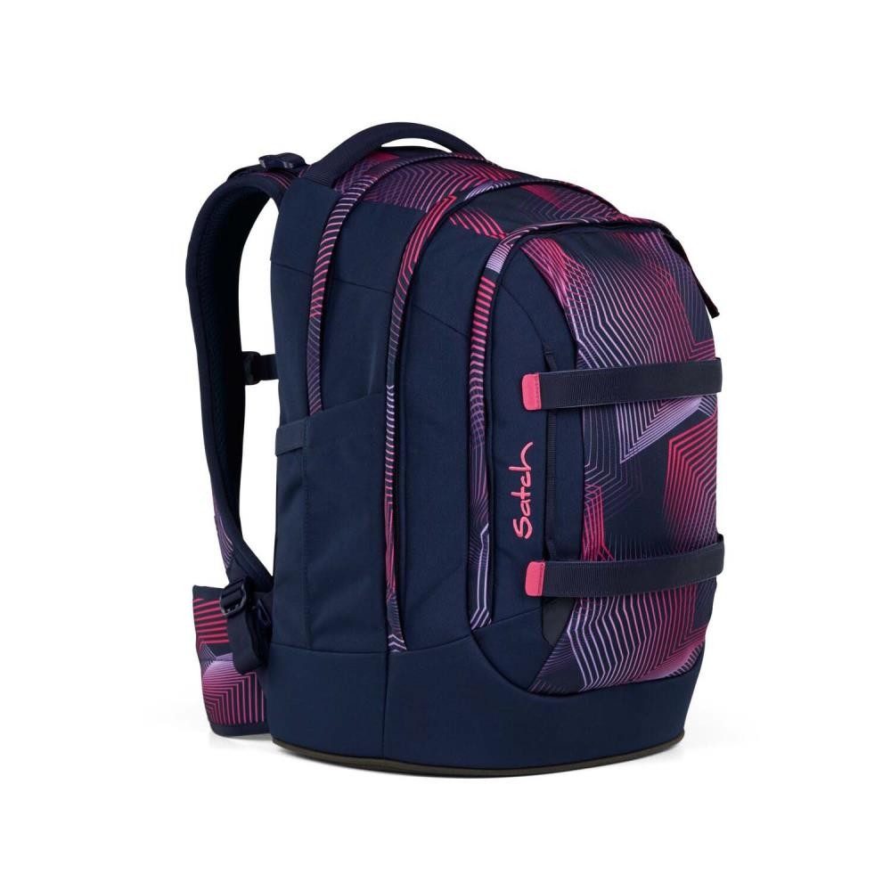 Satch Schulrucksack Pack (3tlg, inkl. Schlamperbox und Sporttasche)