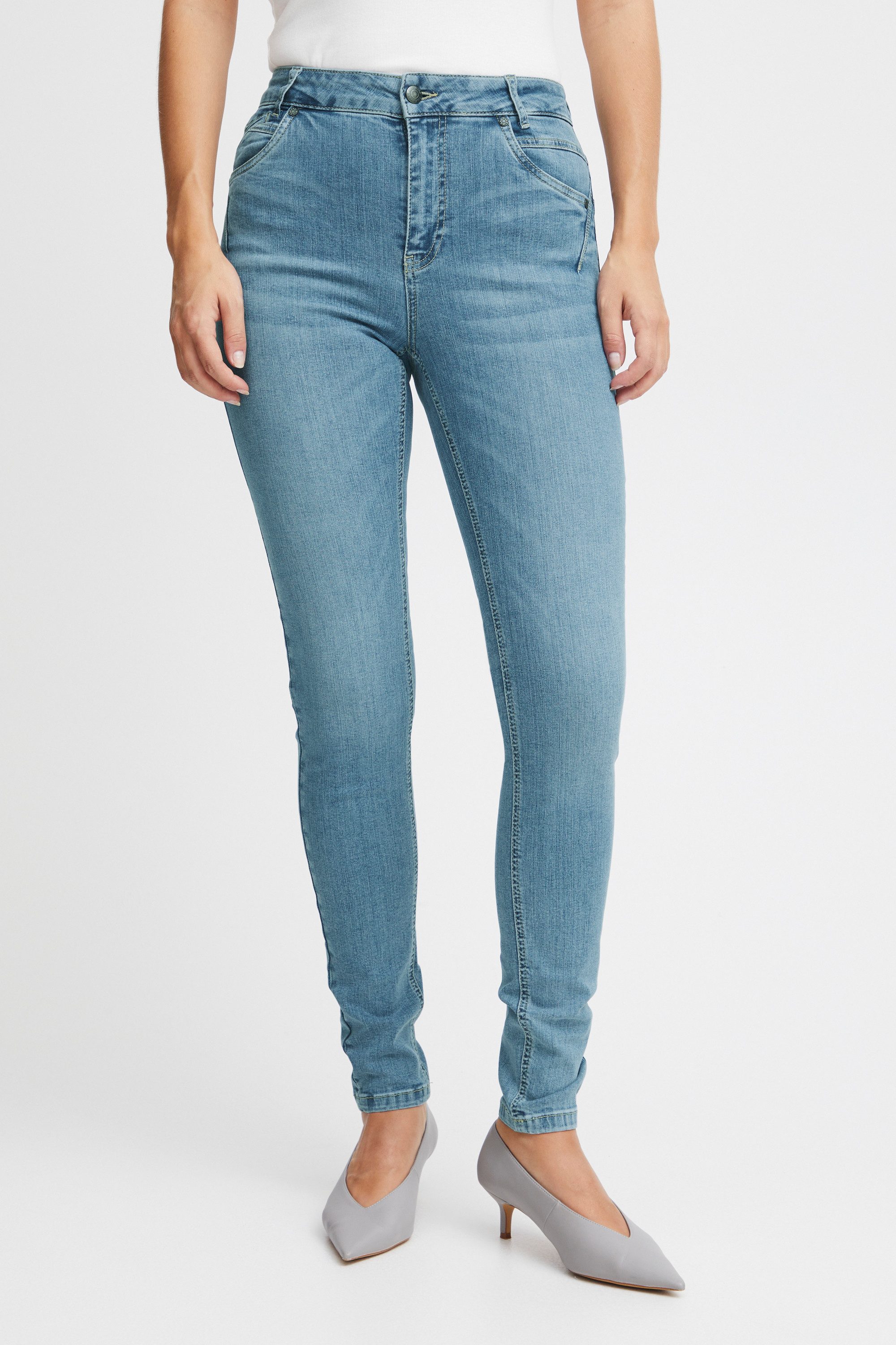 Pulz Jeans Regular-fit-Jeans Bequeme Jeans