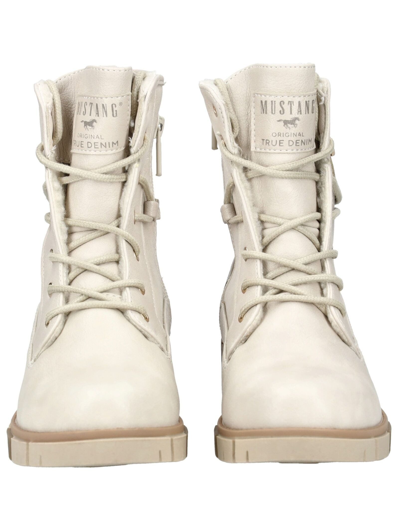 Mustang Shoes Mustang Shoes Stiefelette Lederimitat/Textil Schnürstiefelette