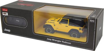 Jamara RC-Auto Deluxe Cars, Jeep Wrangler JL, 1:24, gelb, 2,4GHz