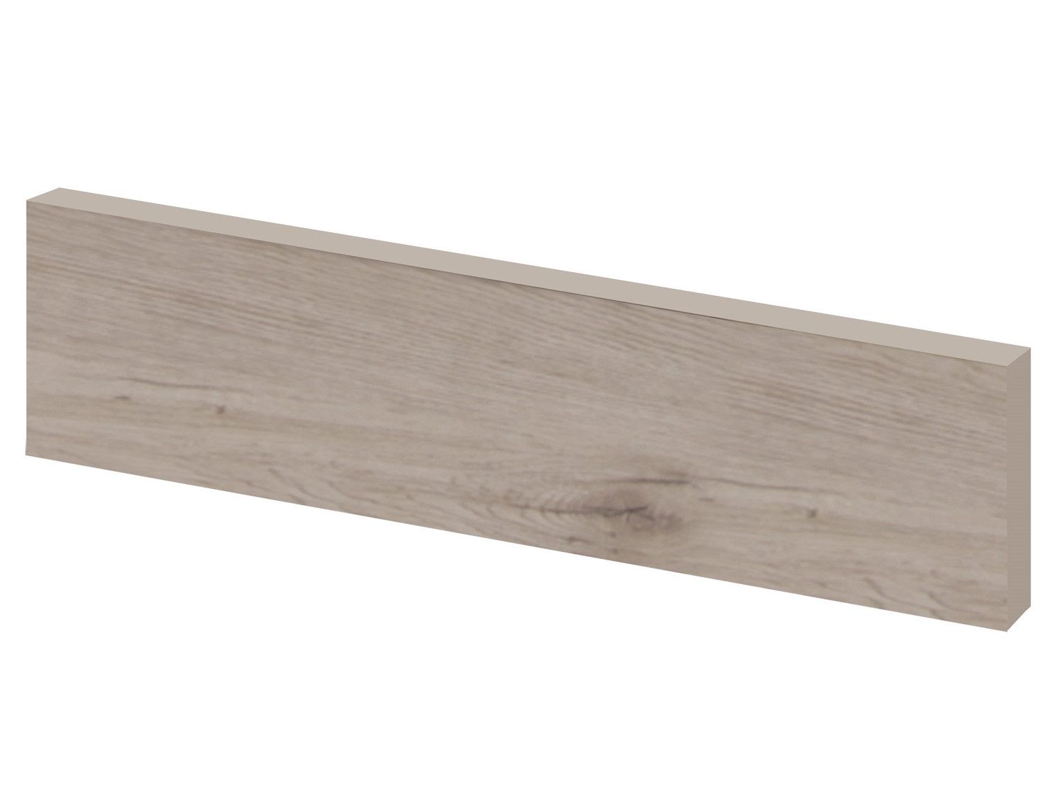 Flex-Well Sockelblende Sockelblende für Geschirrspüler - 60 cm breit - San Remo Eiche hell –