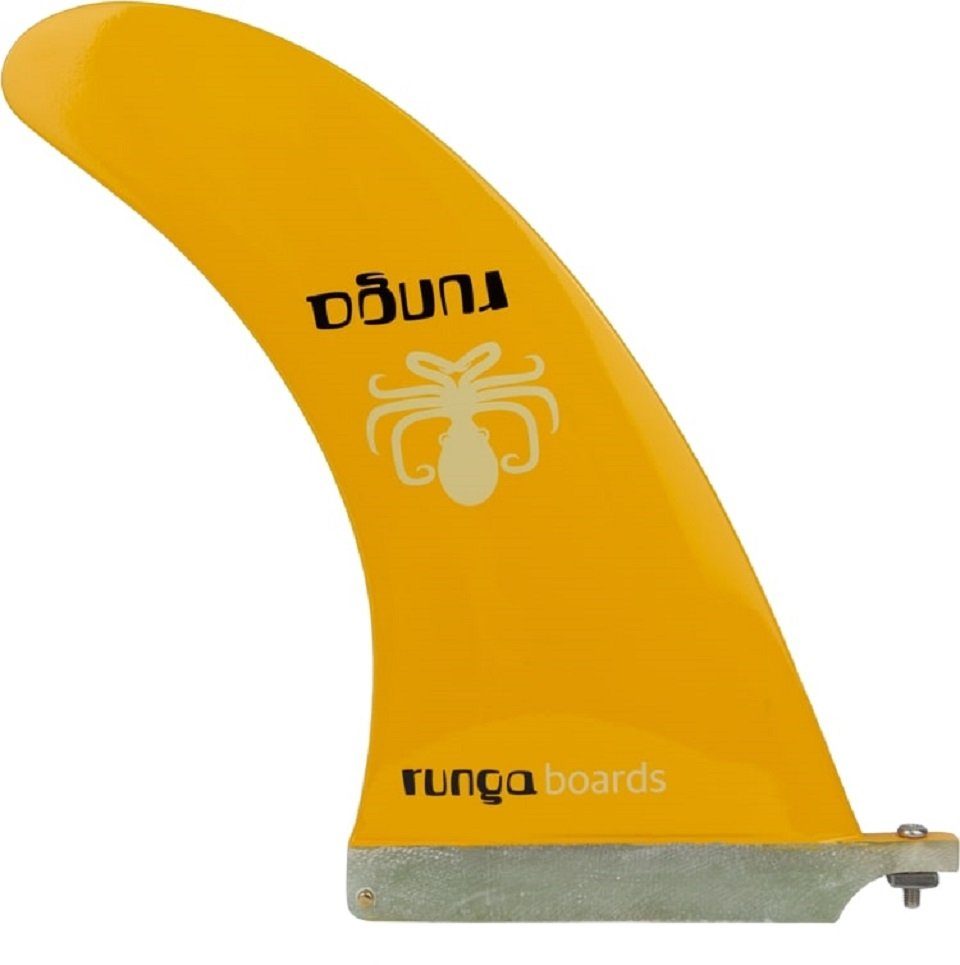 Runga-Boards SUP-Board (Set TIIWAI Board burl Paddling Stand 9.5, leash Up 3-tlg. Inkl. Allrounder, Finnen-Set) SUP, Fiberglas WOOD & coiled Hard