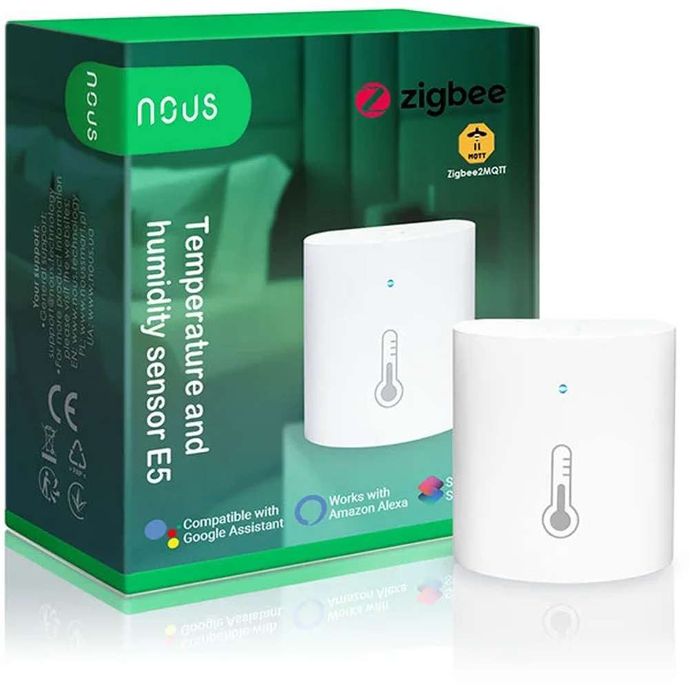 NOUS Sensor NOUS E5 TemperaturLuftfeuchte ZigBee ZigBee3.0 / Sensor