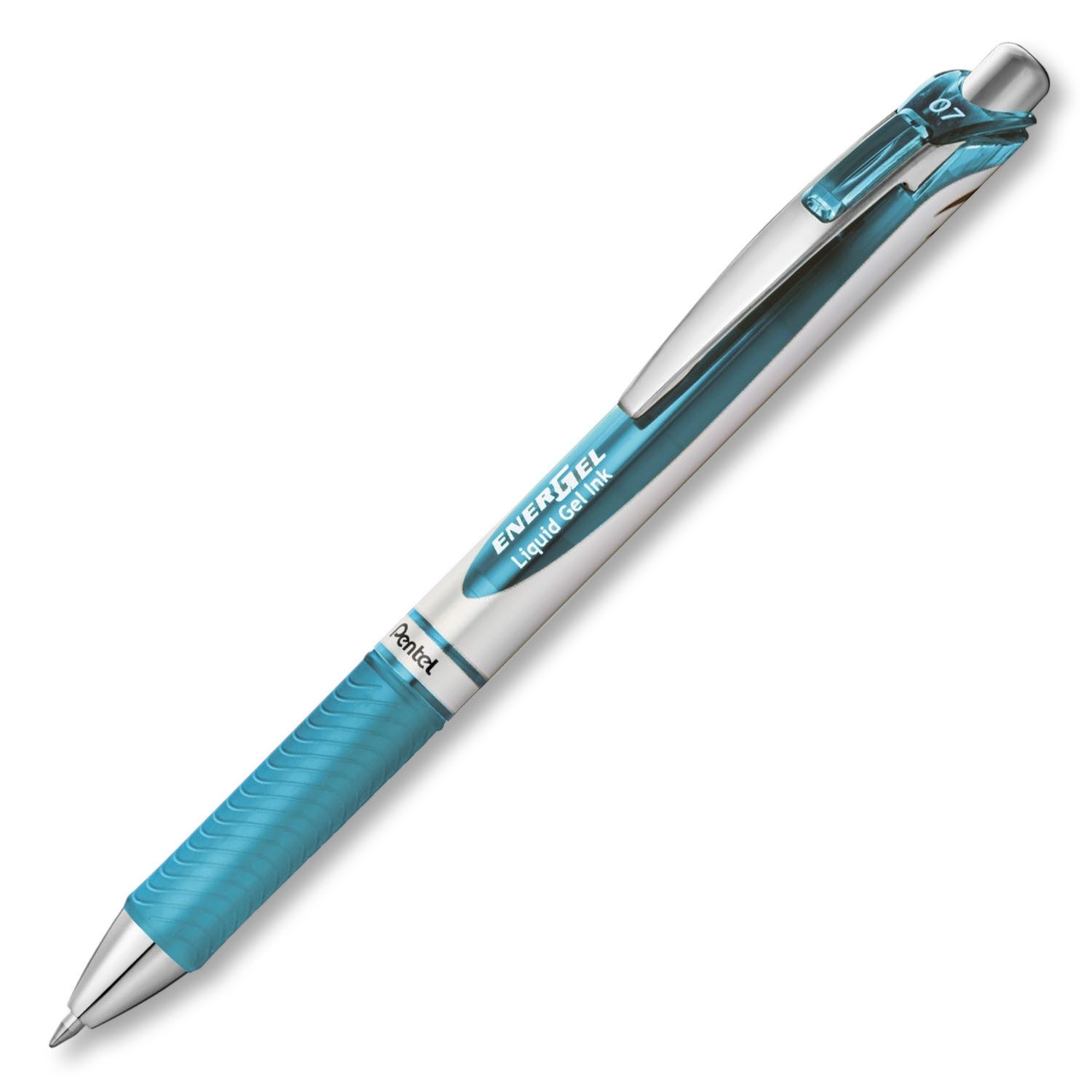 Gelschreiber 1x PENTEL EnerGel Gelschreiber BL77 medium Schreibfarbe HELLBLAU