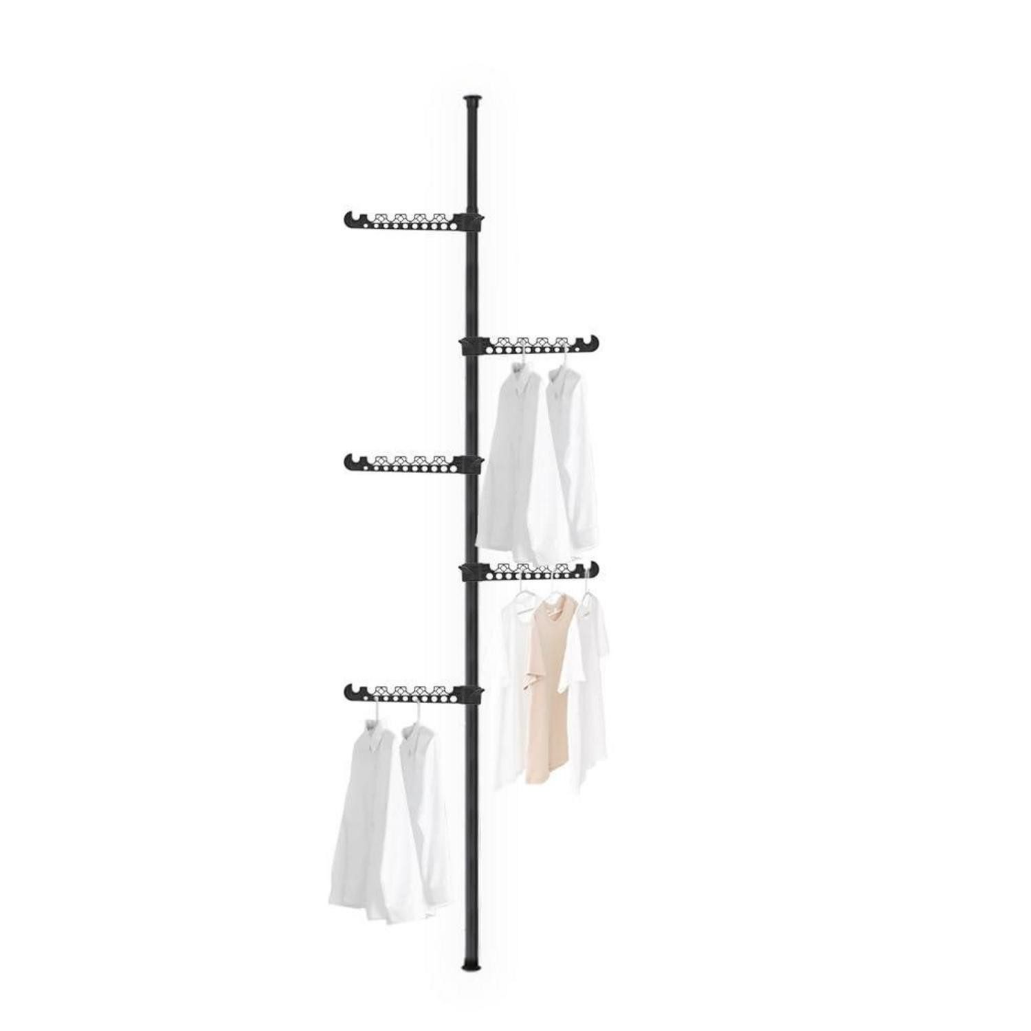 LuxusKollektion Kleiderständer Verstellbarer Wäscheständer 310cm