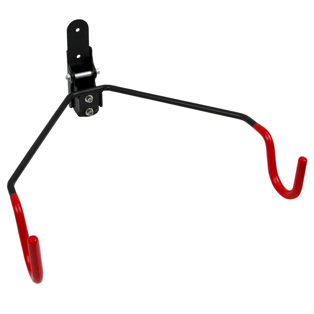 URBAN ZWEIRAD Fahrradwandhalterung klappbare Fahrrad-Wandhalterung mit Rahmenschutz inkl. Montagematerial Rot